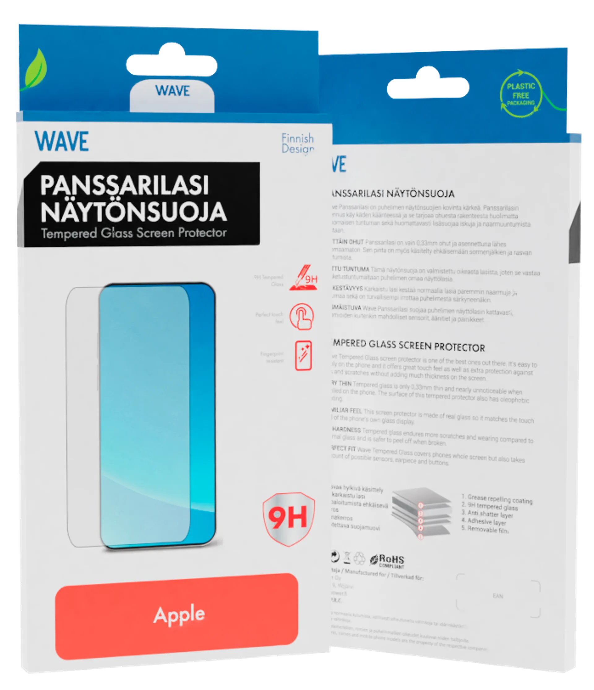Wave Panssarilasi, Suora, Apple iPhone 12 mini