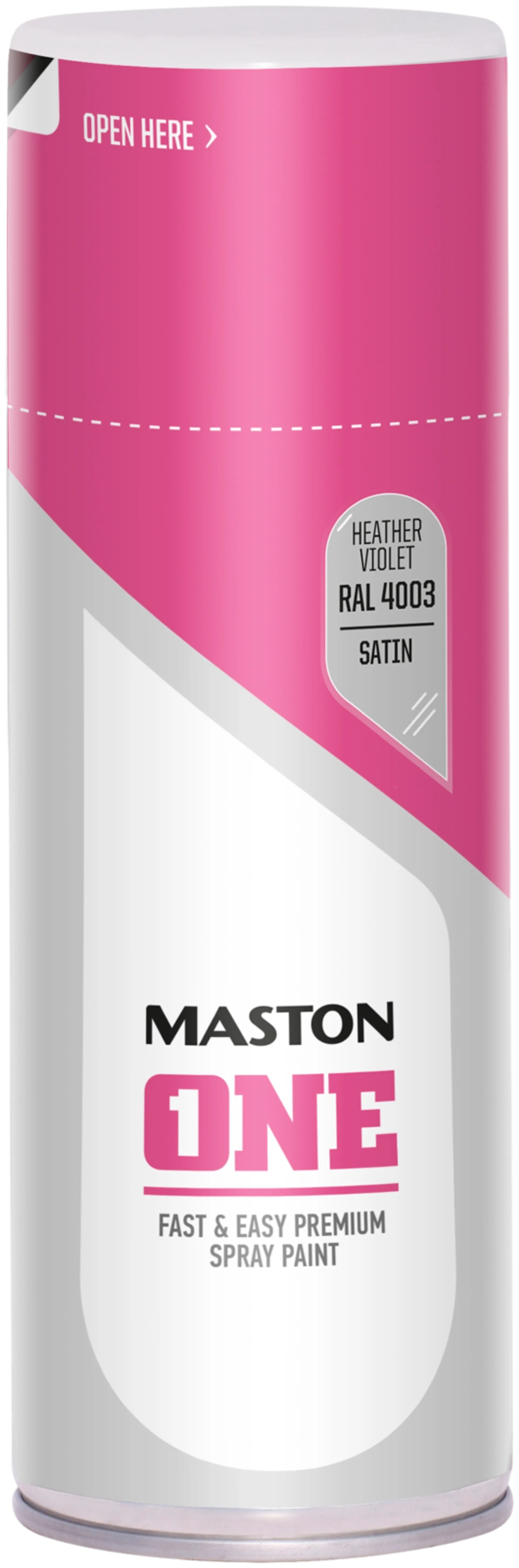 Maston One spraymaali satiini kanervanpunainen 400ml
