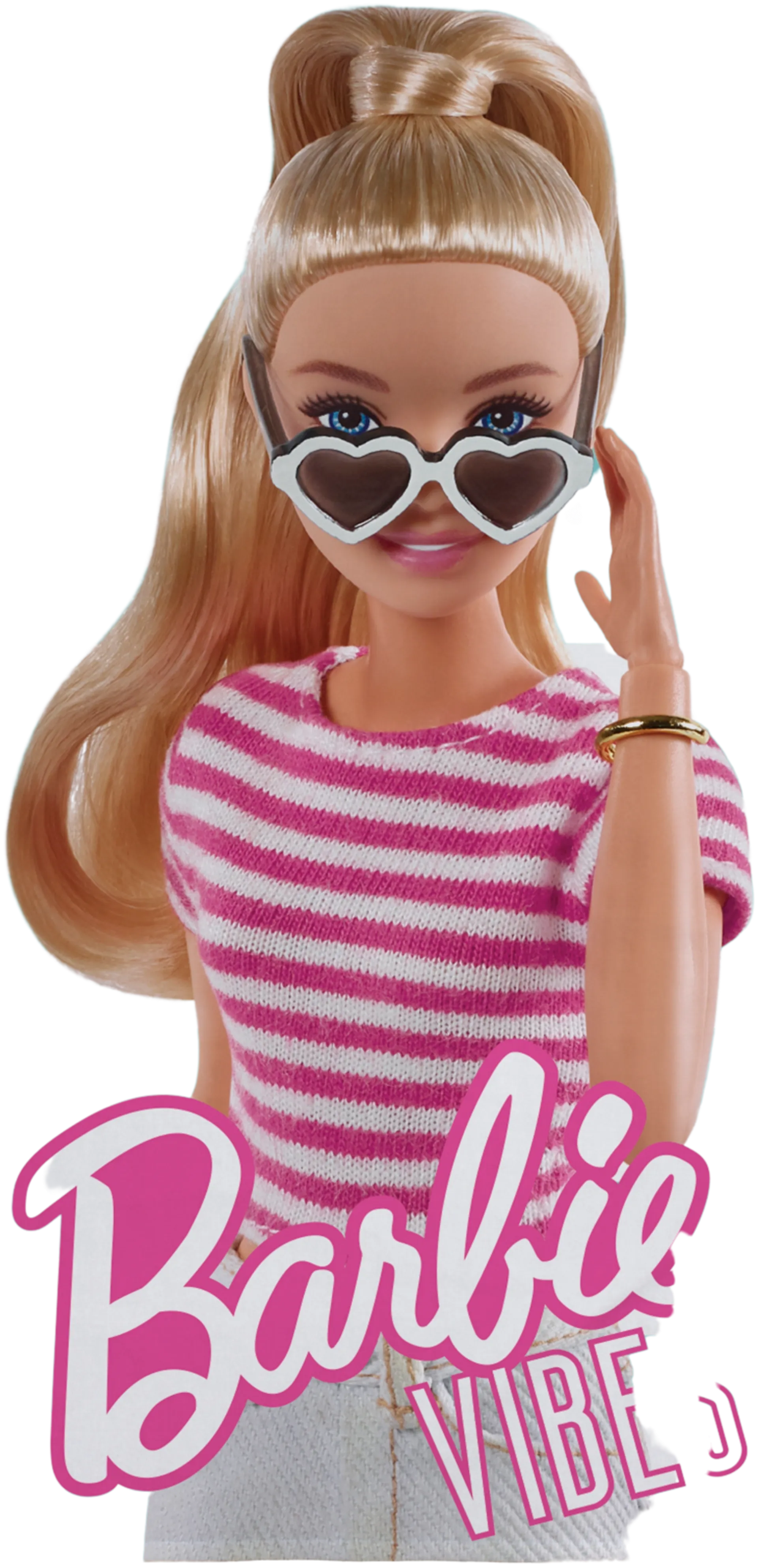 Barbie Kylpypyyhe 70x140 cm pinkki/turkoosi - 1