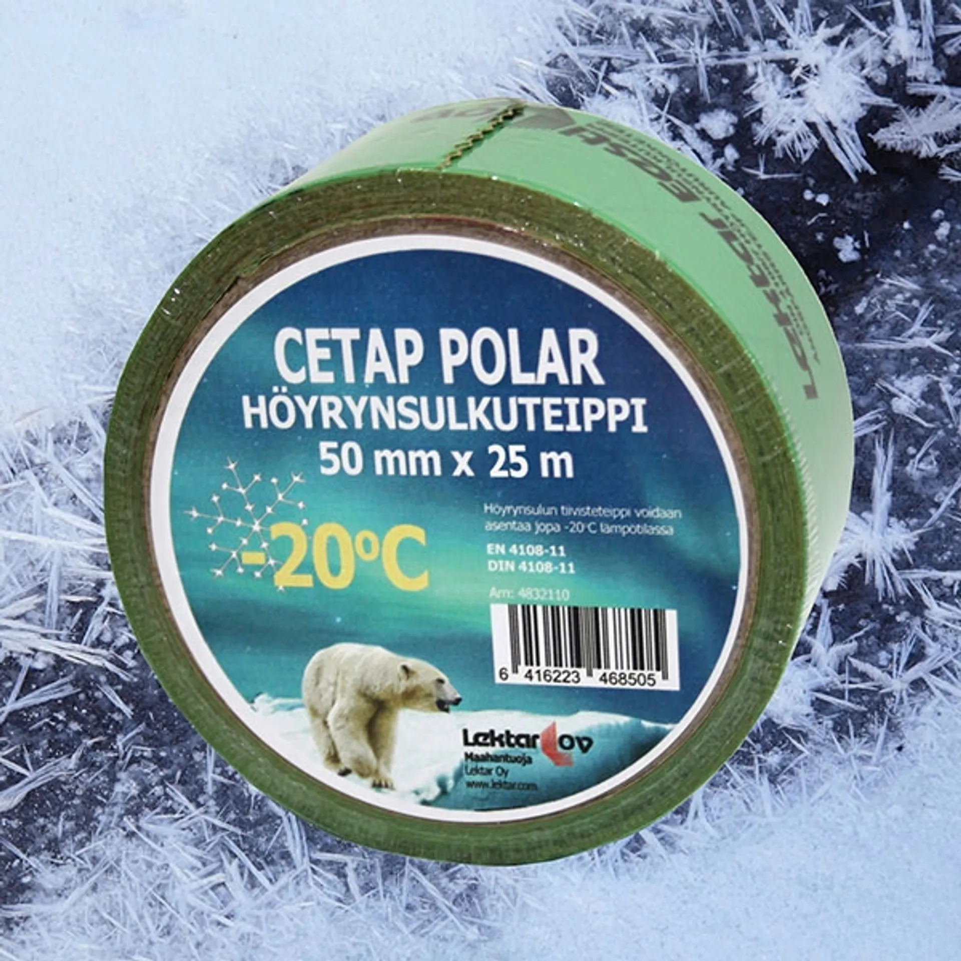 Cetap polar höyrynsulkuteippi -20c 50 mm x 25 m