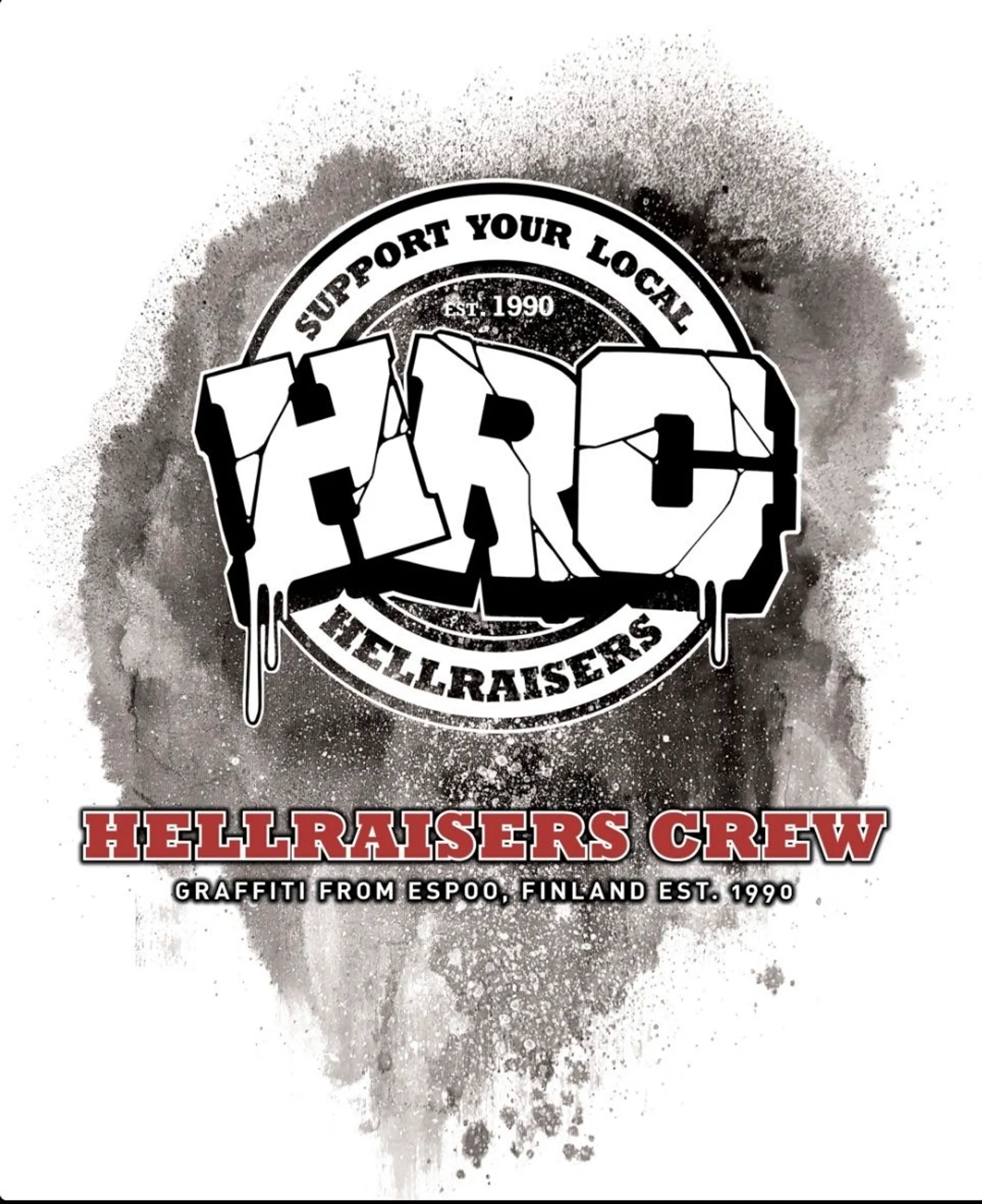 HRC - Hellraisers Crew - Graffiti from Espoo, Finland est. 1990