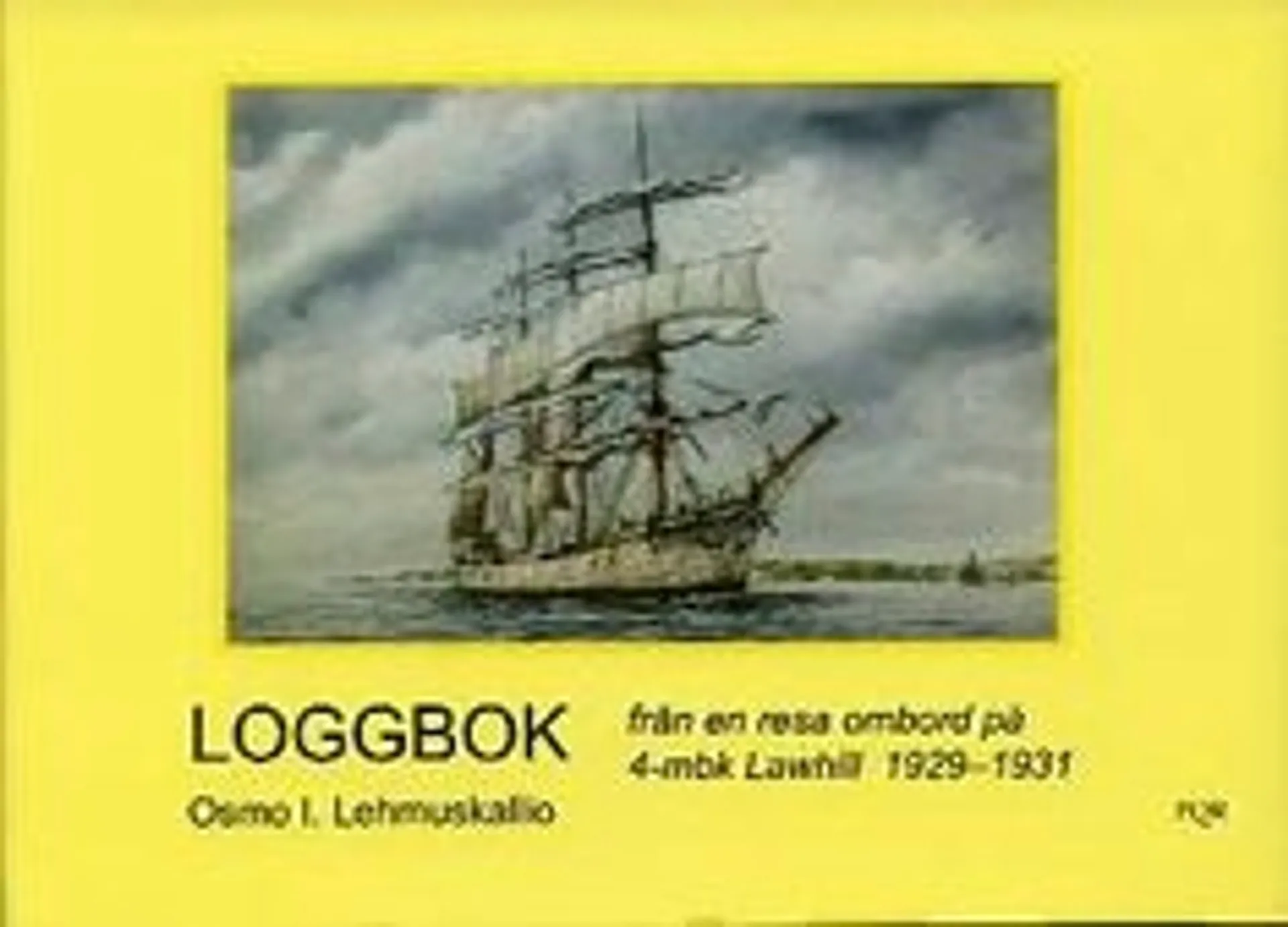 Lehmuskallio, Loggbok från en resa ombord på 4-mbk Lawhill 1929-1931