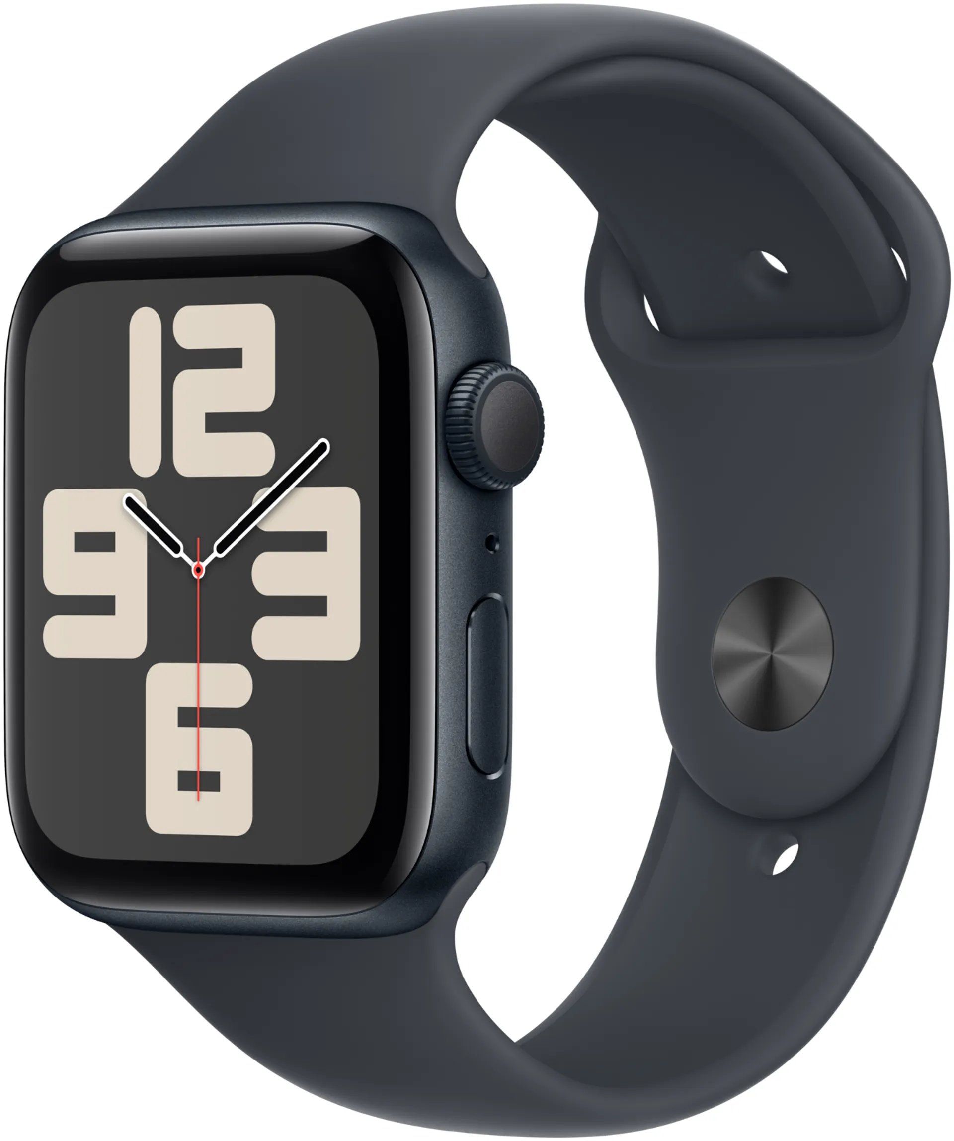 Apple Watch SE GPS + Cellular 40mm yönsininen alumiinikotelo, yönsininen Sport ranneke - S/M- MXGC3QN/A - 2