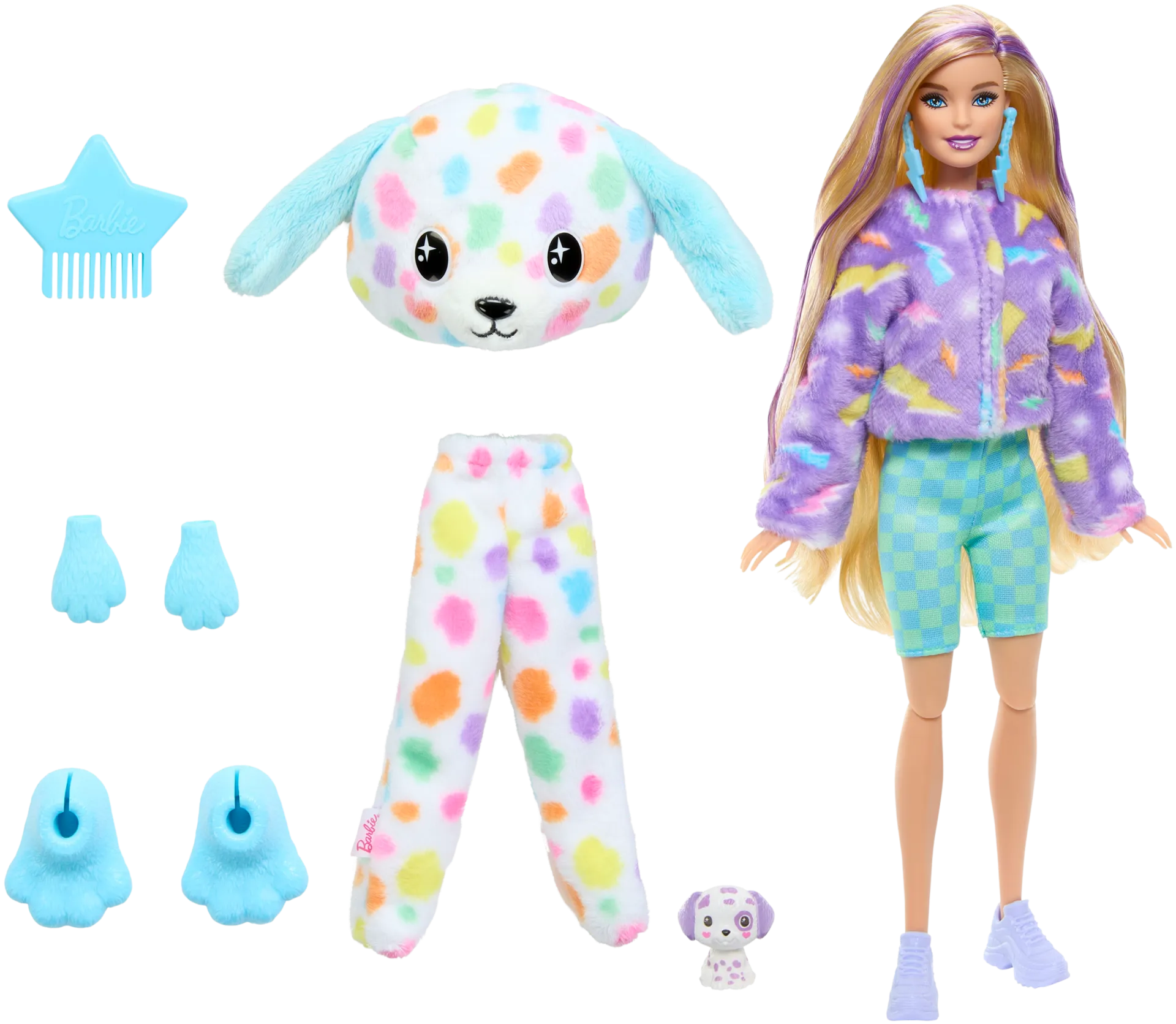 Barbie Cutie Reveal Color Dreams -muotinukke - 2