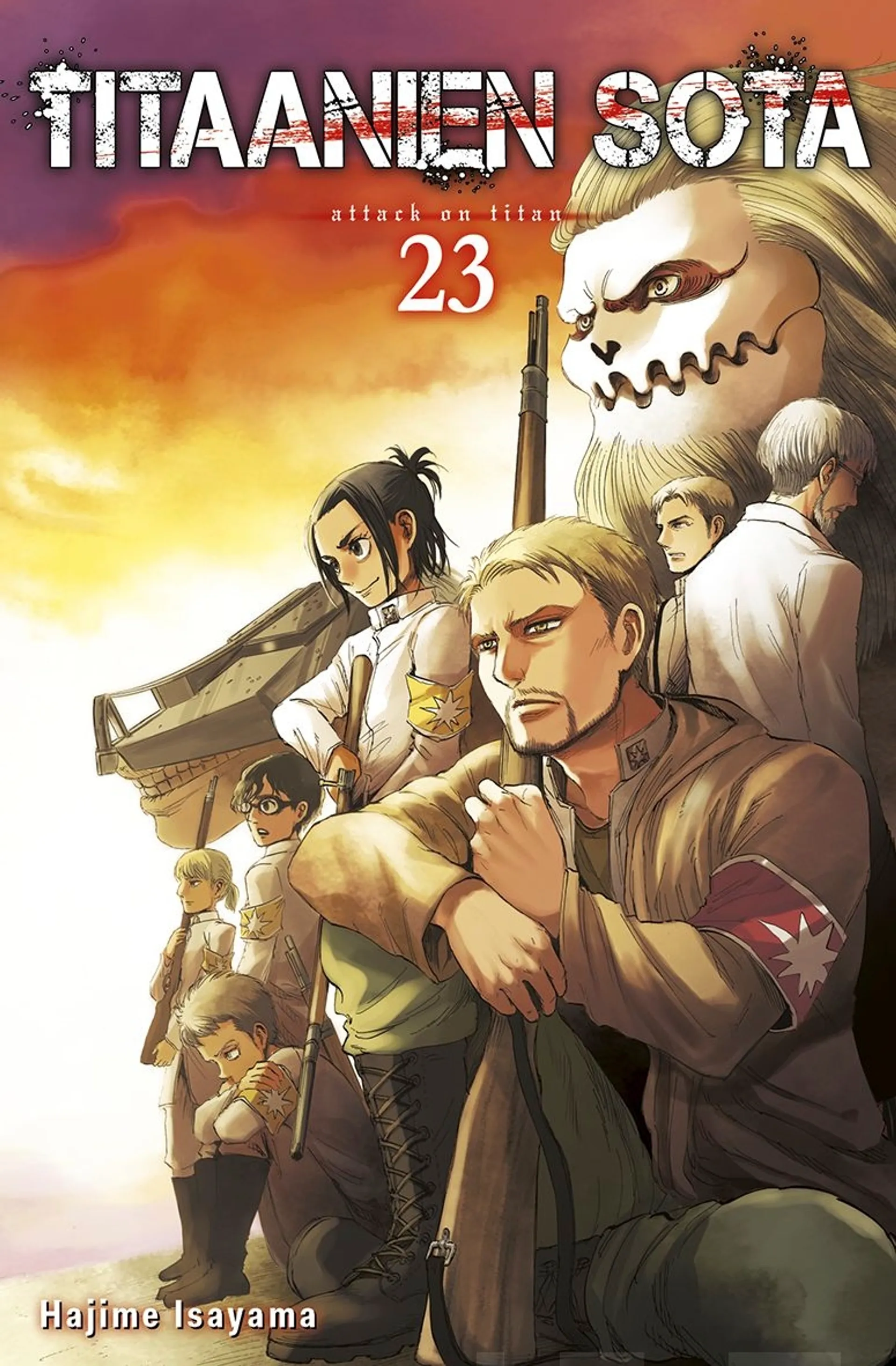 Isayama, Titaanien sota 23