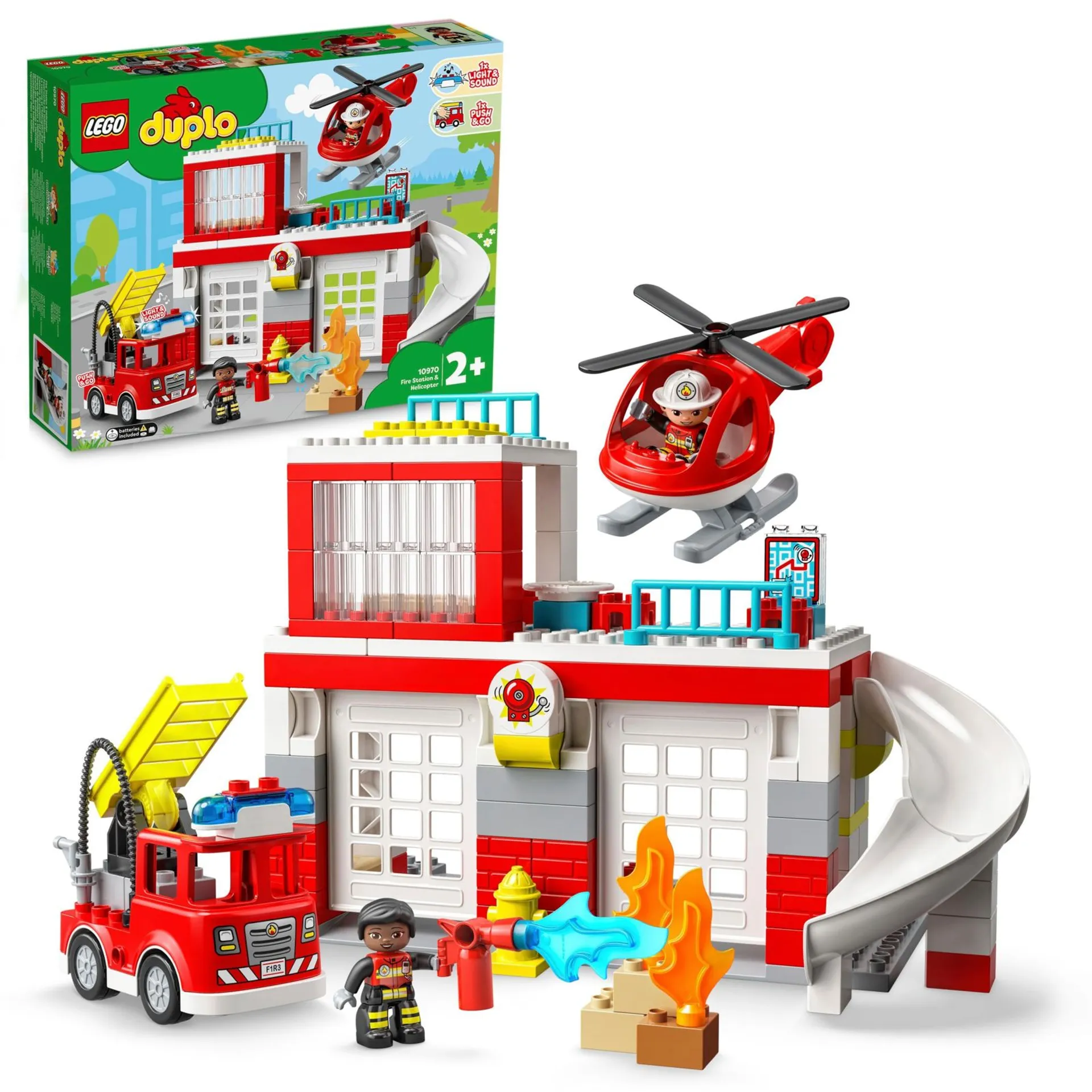 LEGO® DUPLO® 10970 Paloasema ja helikopteri - 1