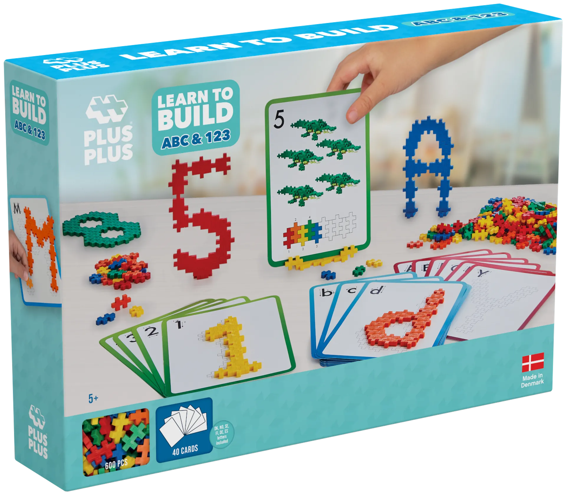 Plus-Plus learn to build ABC & 123 - 1