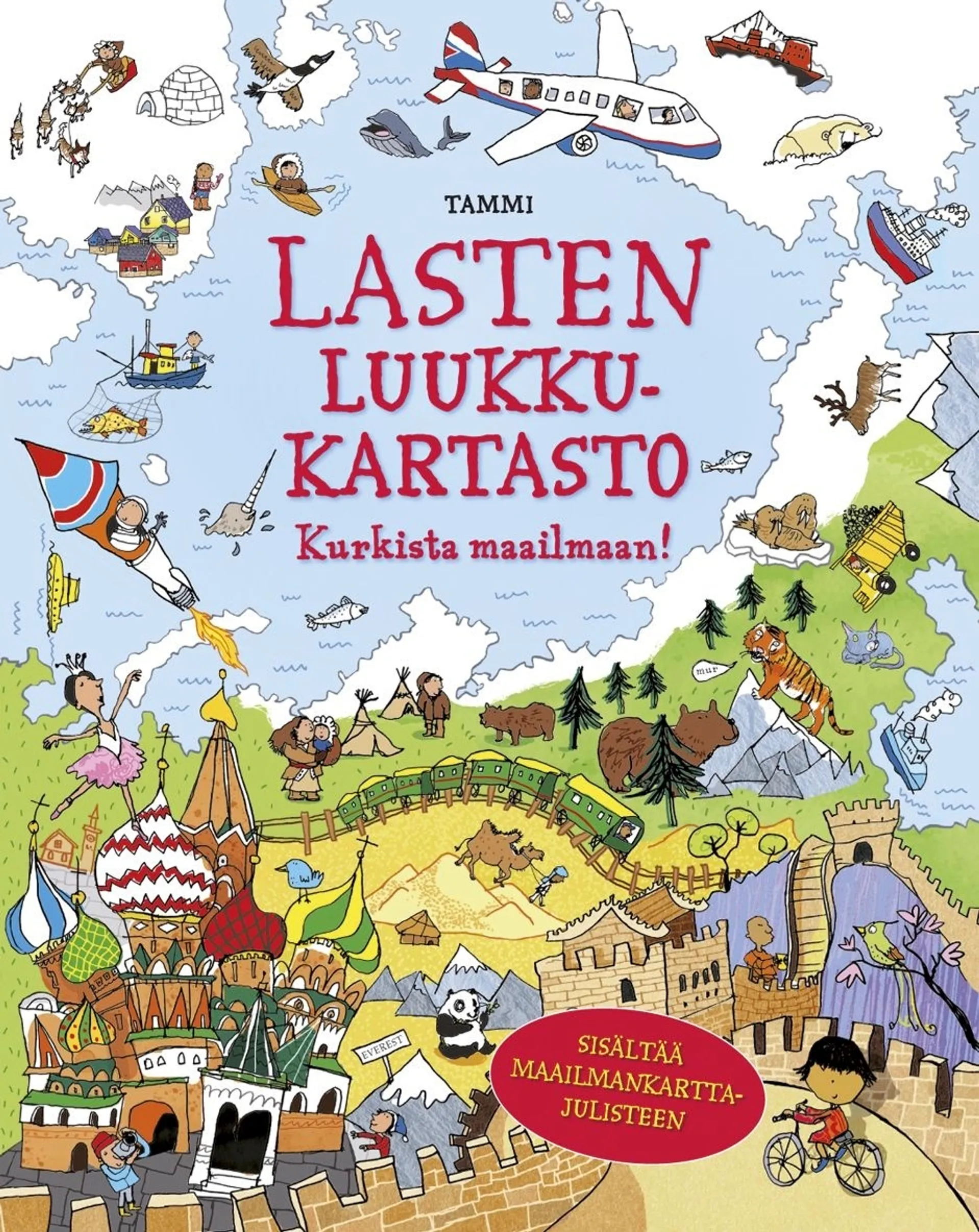 Frith, Lasten luukkukartasto - Kurkista maailmaan!