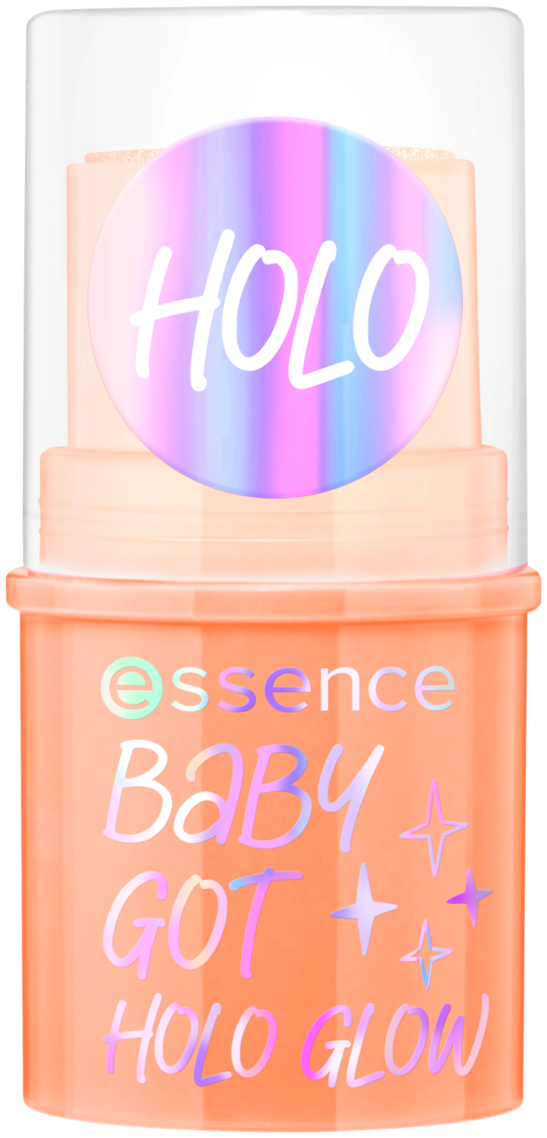 essence BABY GOT HOLO GLOW highlighter stick 10 Holy Apricotly 5 g - 2