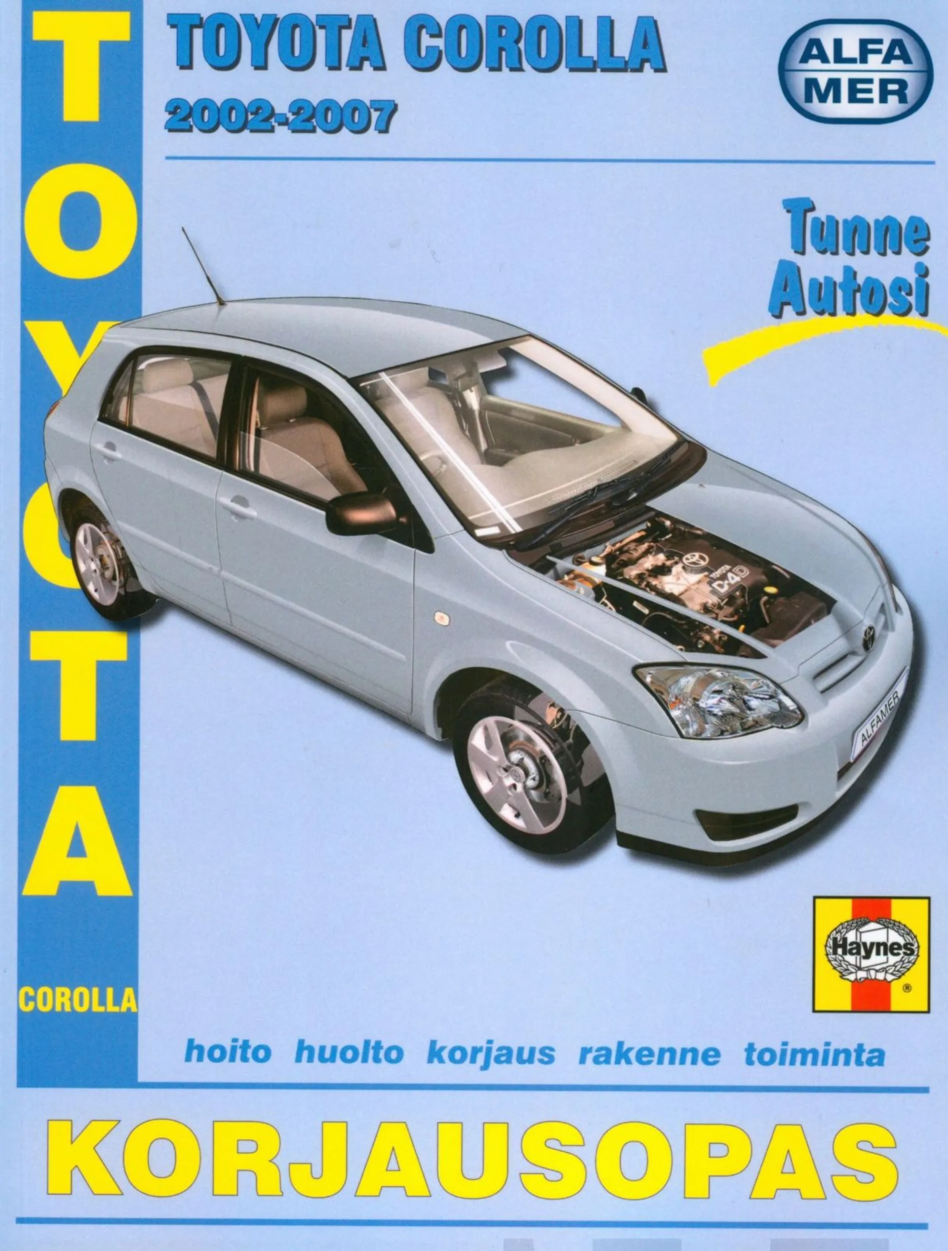 Mauno, Toyota Corolla 2002-2007 - Korjausopas
