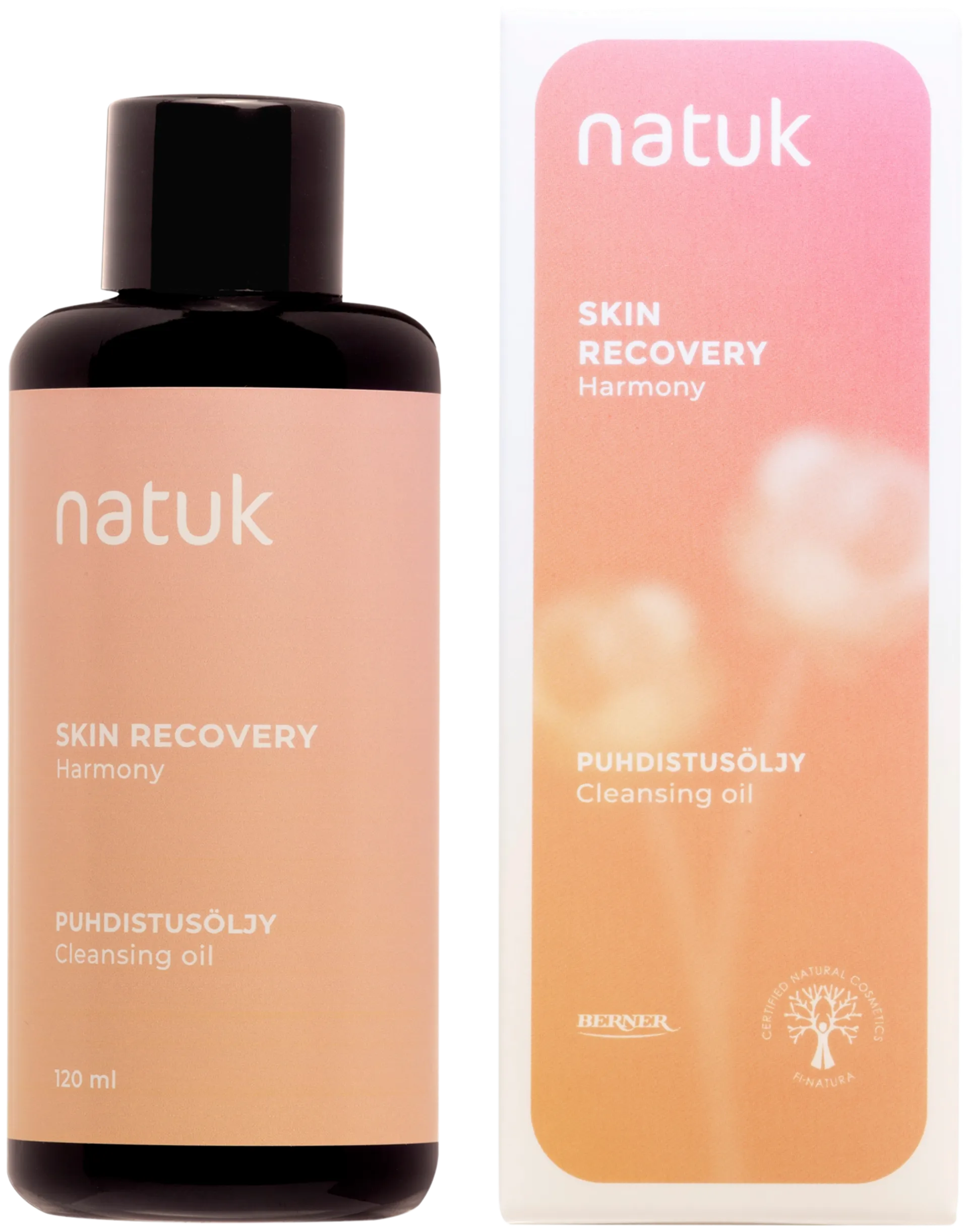 Natuk Skin Recovery 120 ml Puhdistusöljy