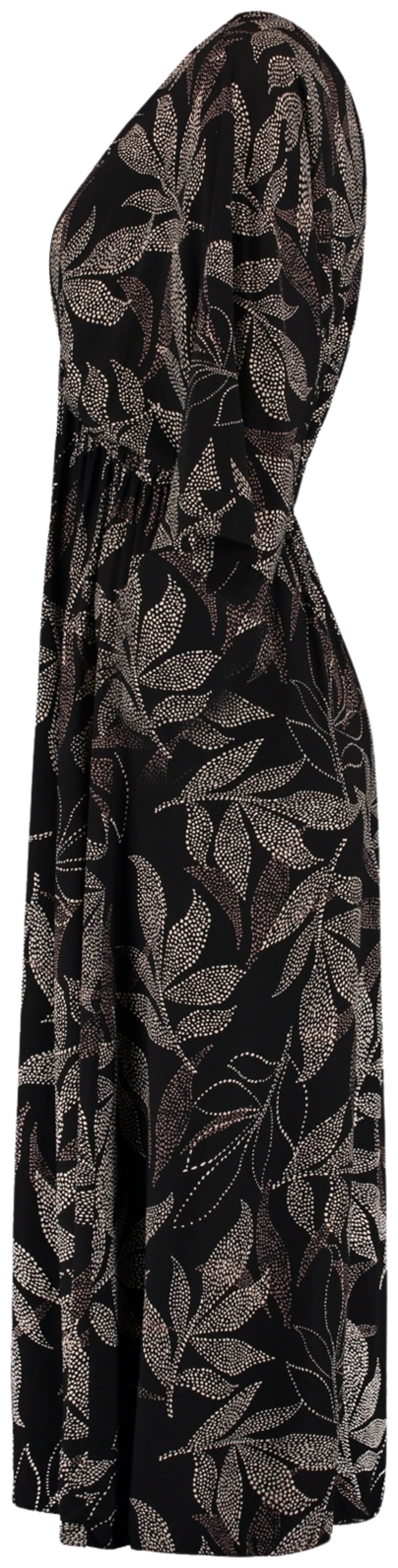 Hailys naisten mekko Liu DF-5217-1 - 6916 black leaf - 2