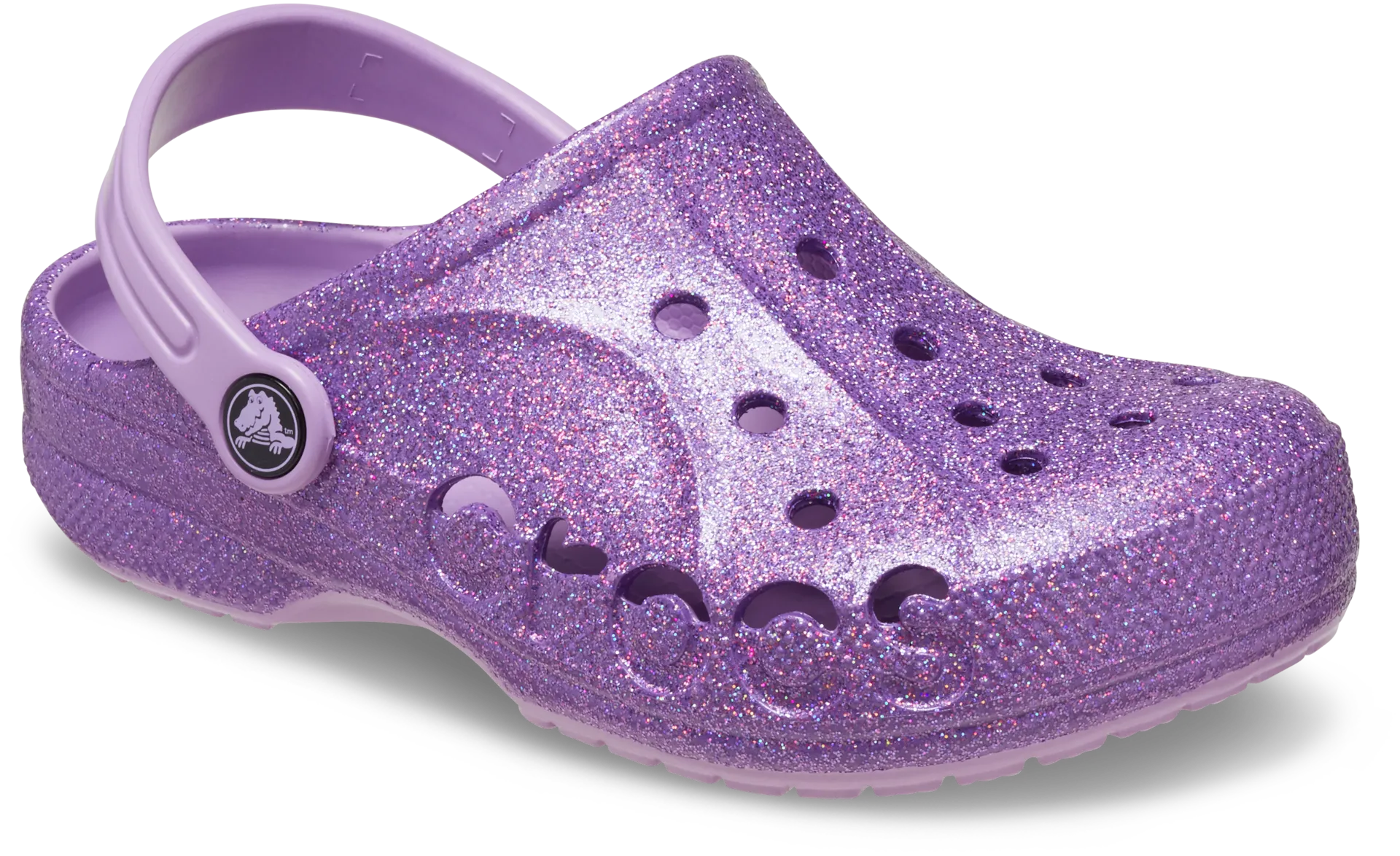 Crocs lasten pistokkaat Baya Glitter - Orchid - 5