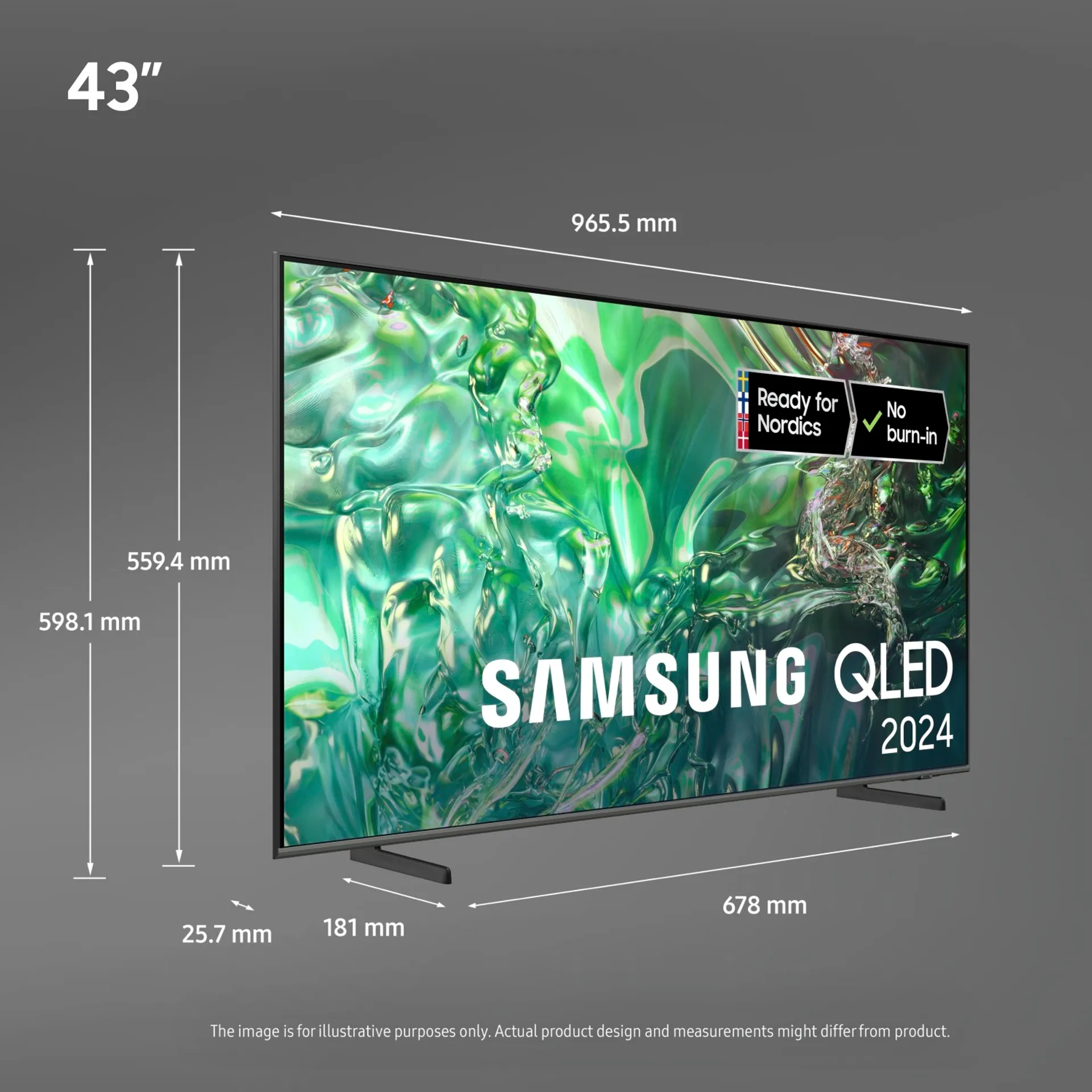 Samsung 43" 4K UHD QLED Smart TV TQ43Q64D - 5