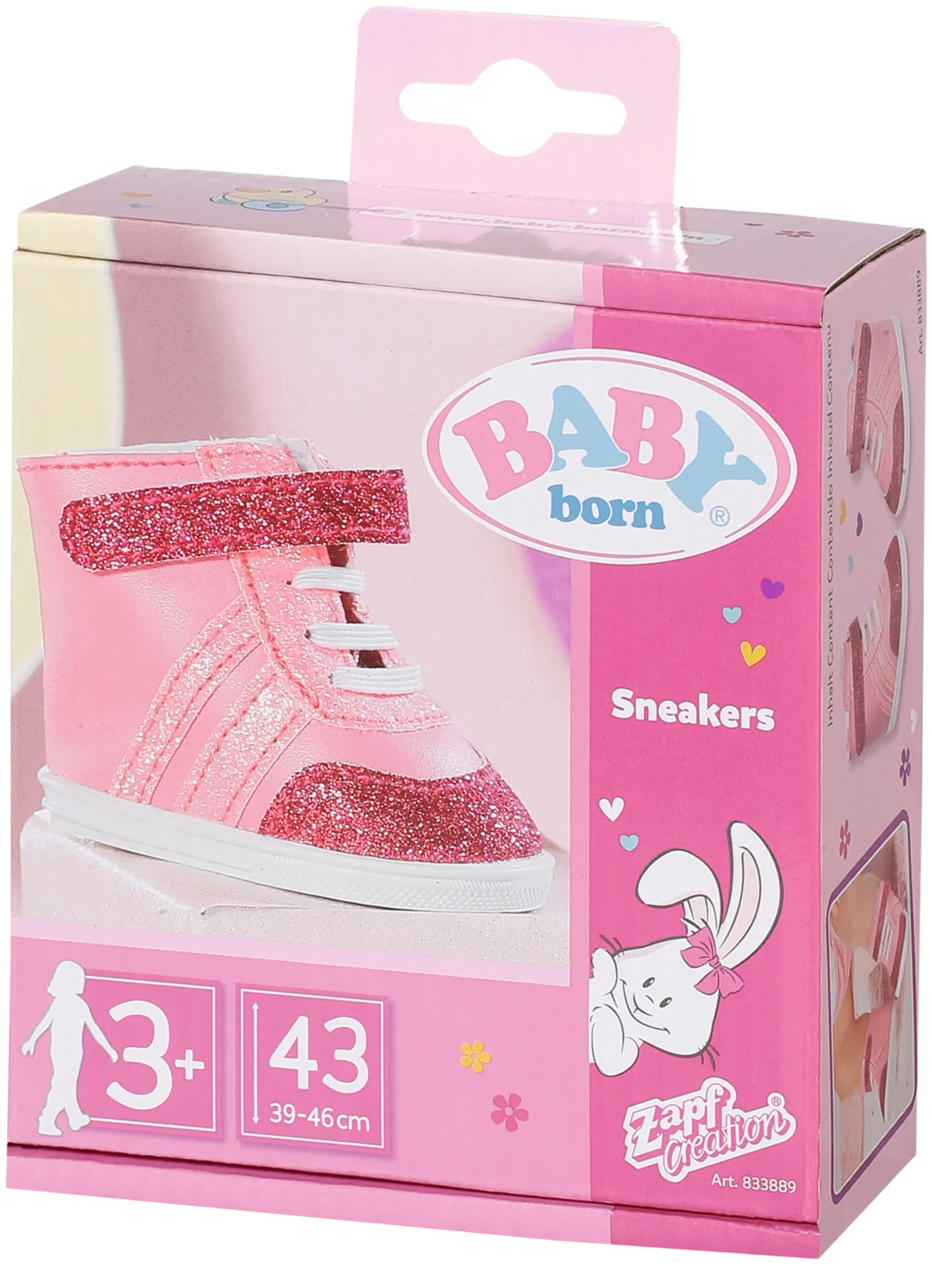 BABY born Sneakers Pink 43cm - 3