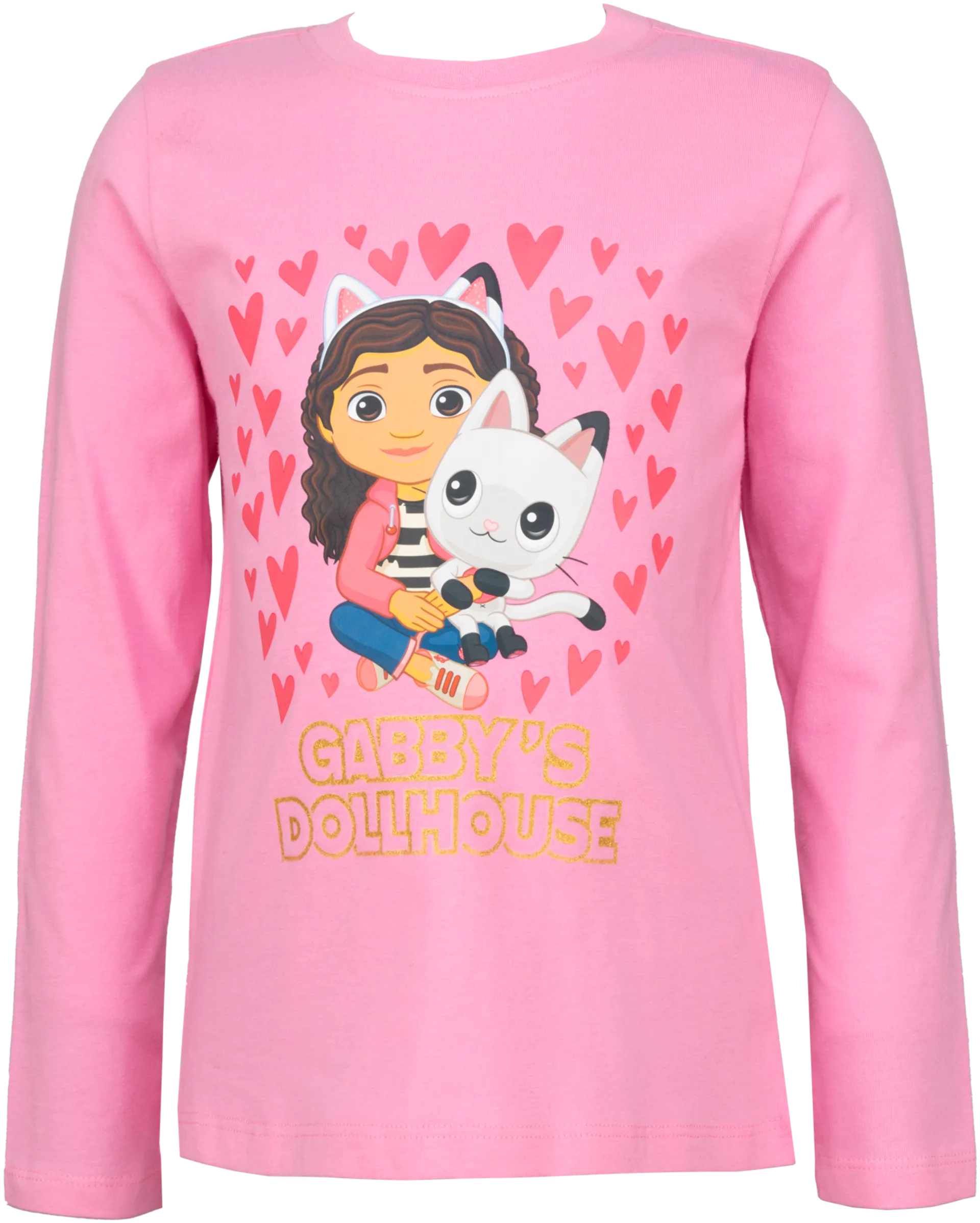 Gabby's Dollhouse lasten trikoopusero GDQ10000 - pink - 1