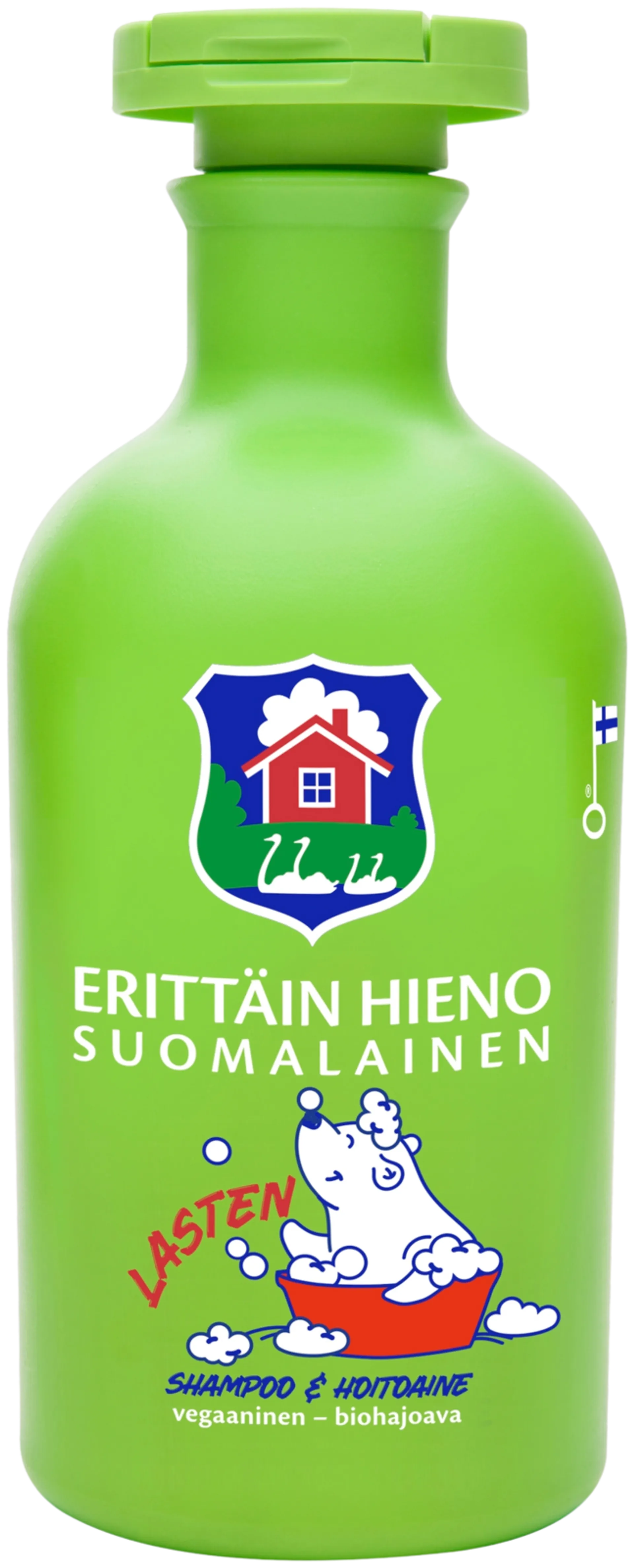 Erittäin Hieno Suomalainen Lasten shampoo & hoitoaine 300ml