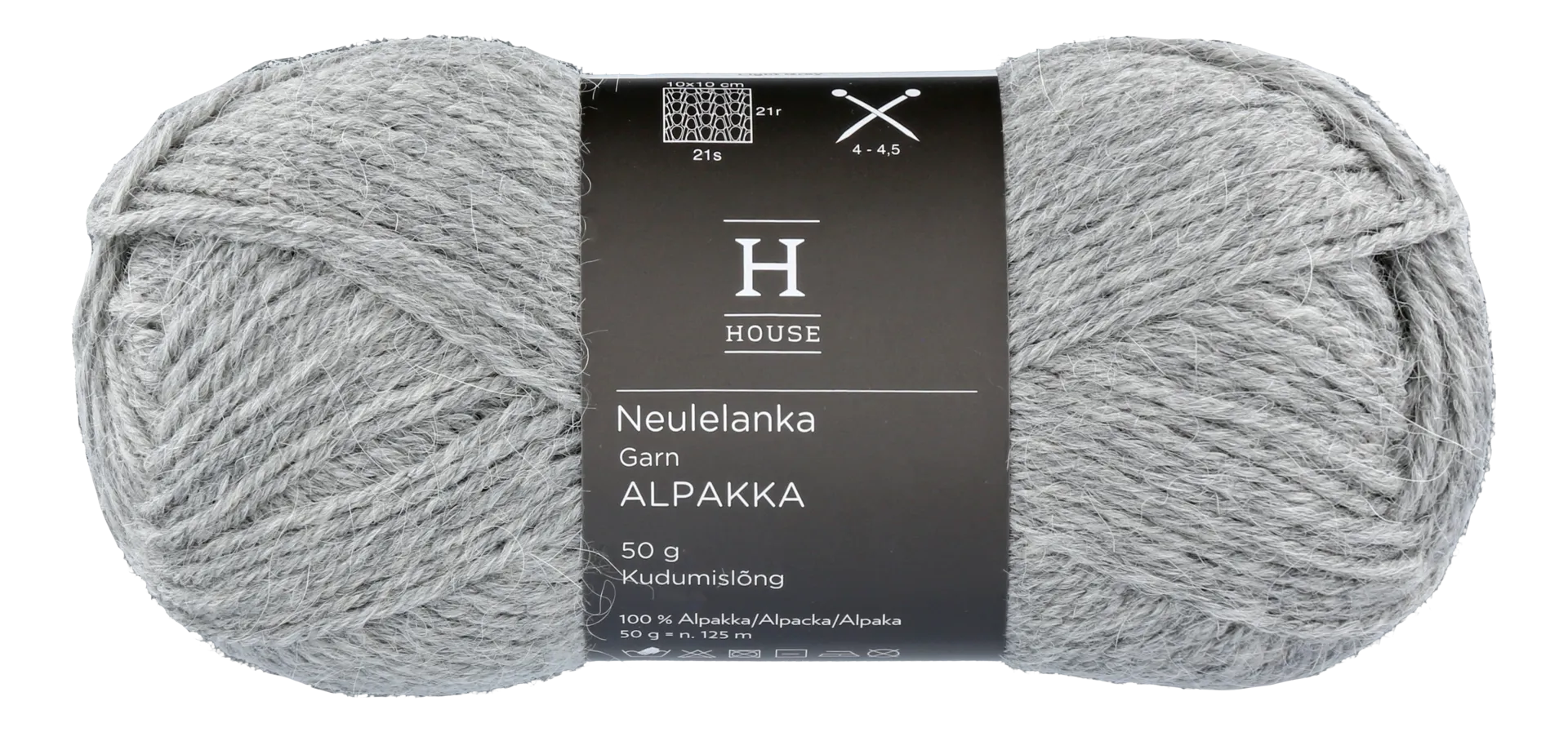 House neulelanka Alpakka 710234 50 g Light Grey 2264