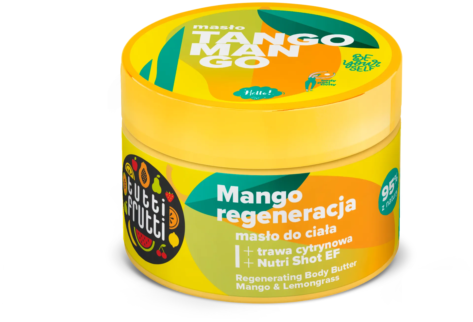 Tutti Frutti uudistava vartalovoi Mango ja sitruunaruoho 200 ml