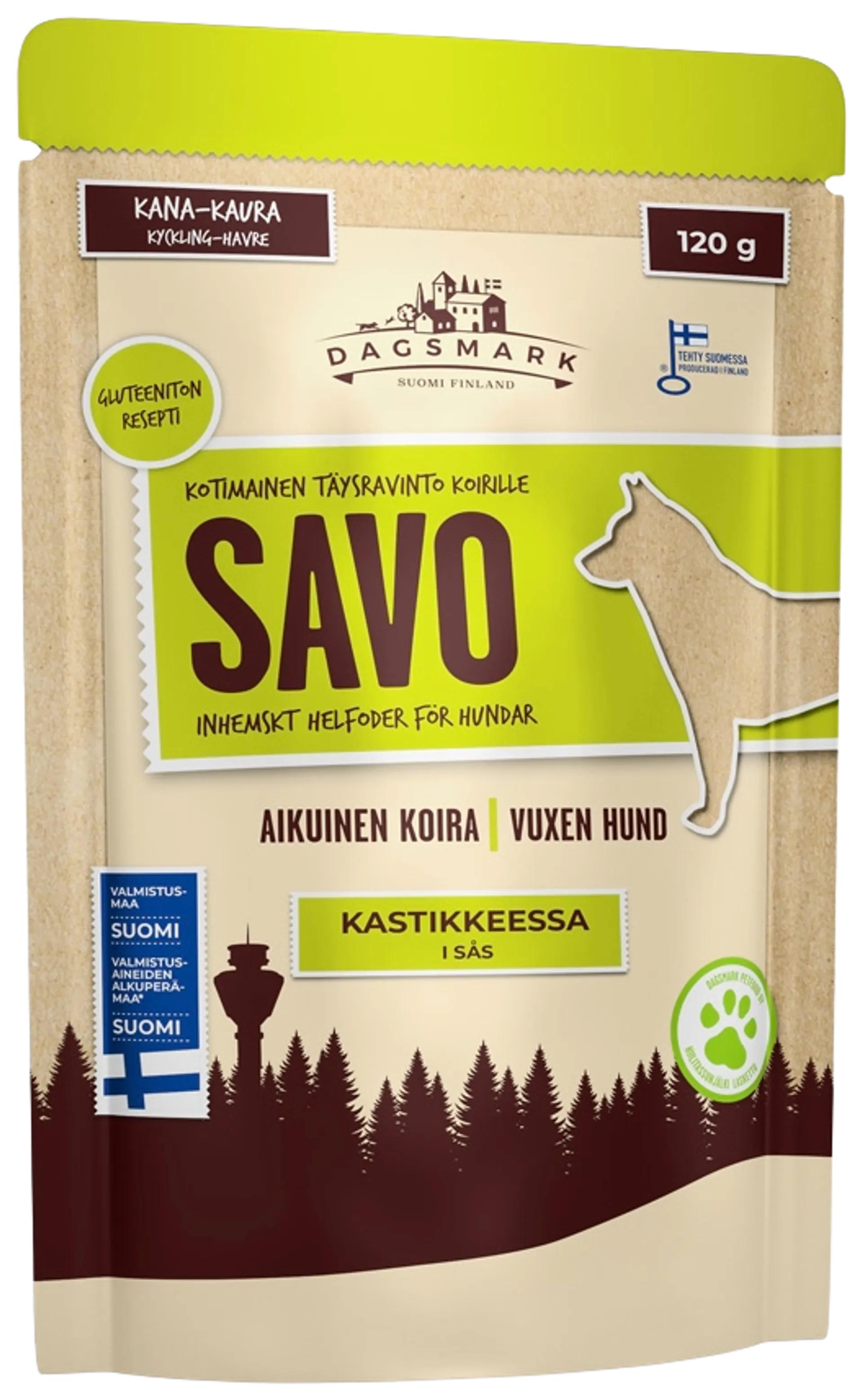 Dagsmark SAVO kana-kaura kastikkeessa 120 g