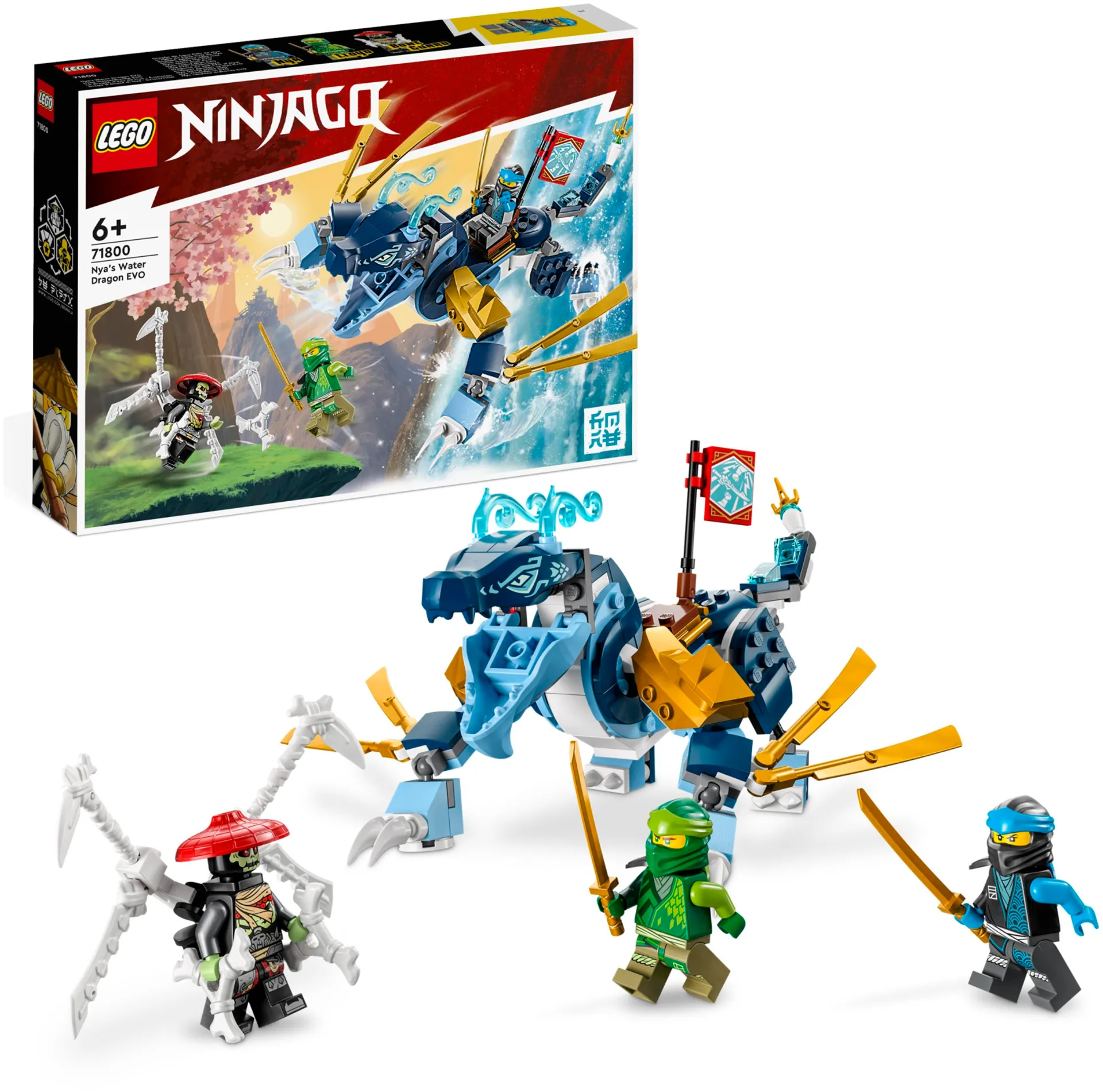 LEGO Ninjago 71800 Nyan vesilohikäärme EVO - 1