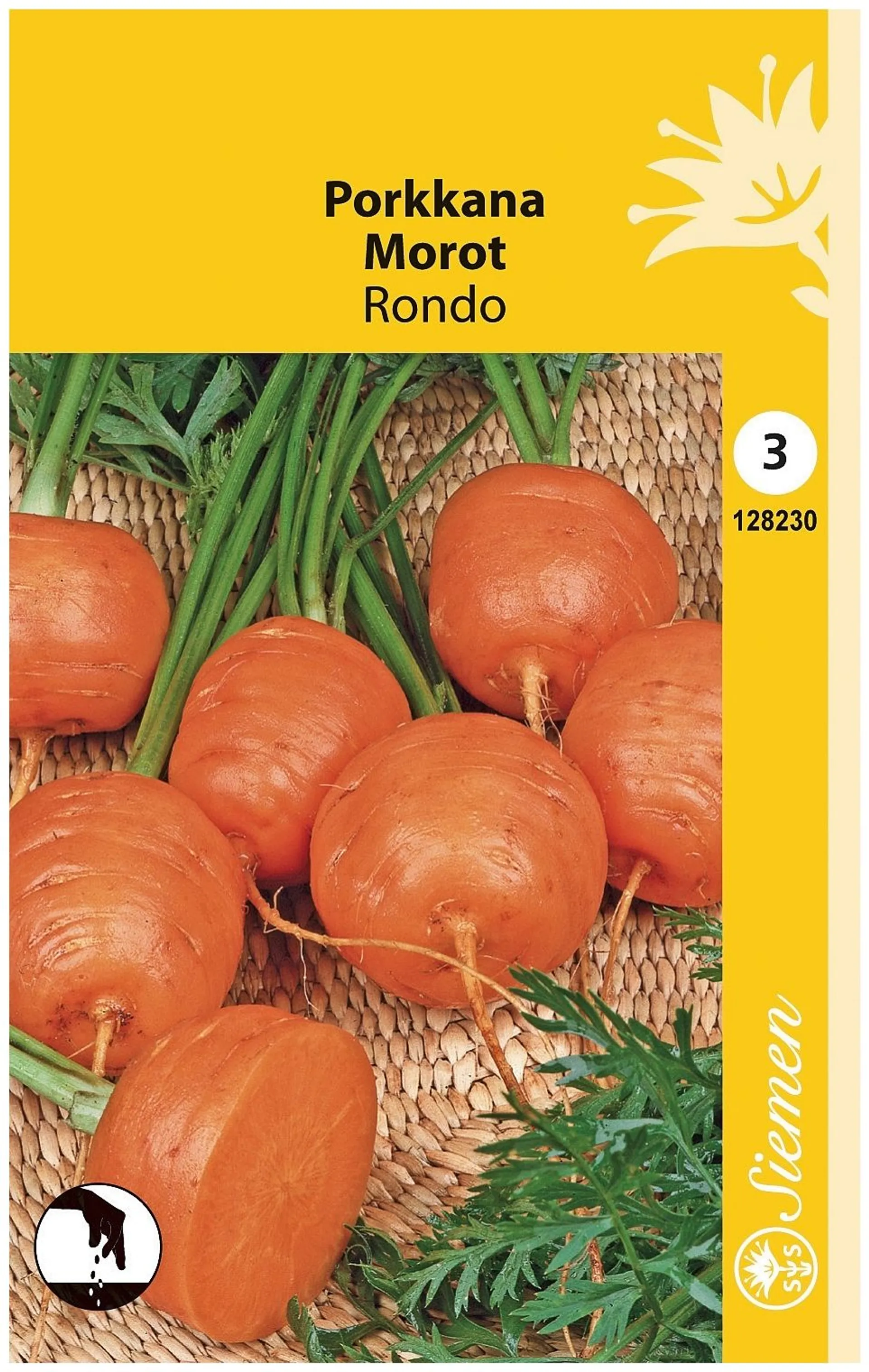 Porkkana Rondo Pyöreä