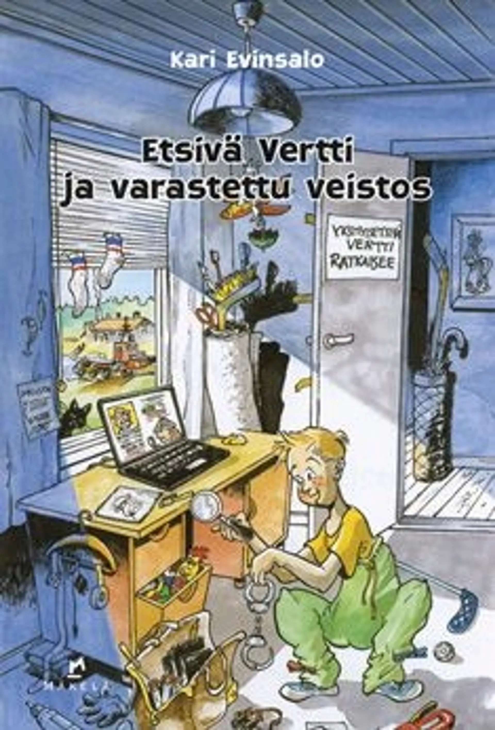 Evinsalo, Etsivä Vertti ja varastettu veistos