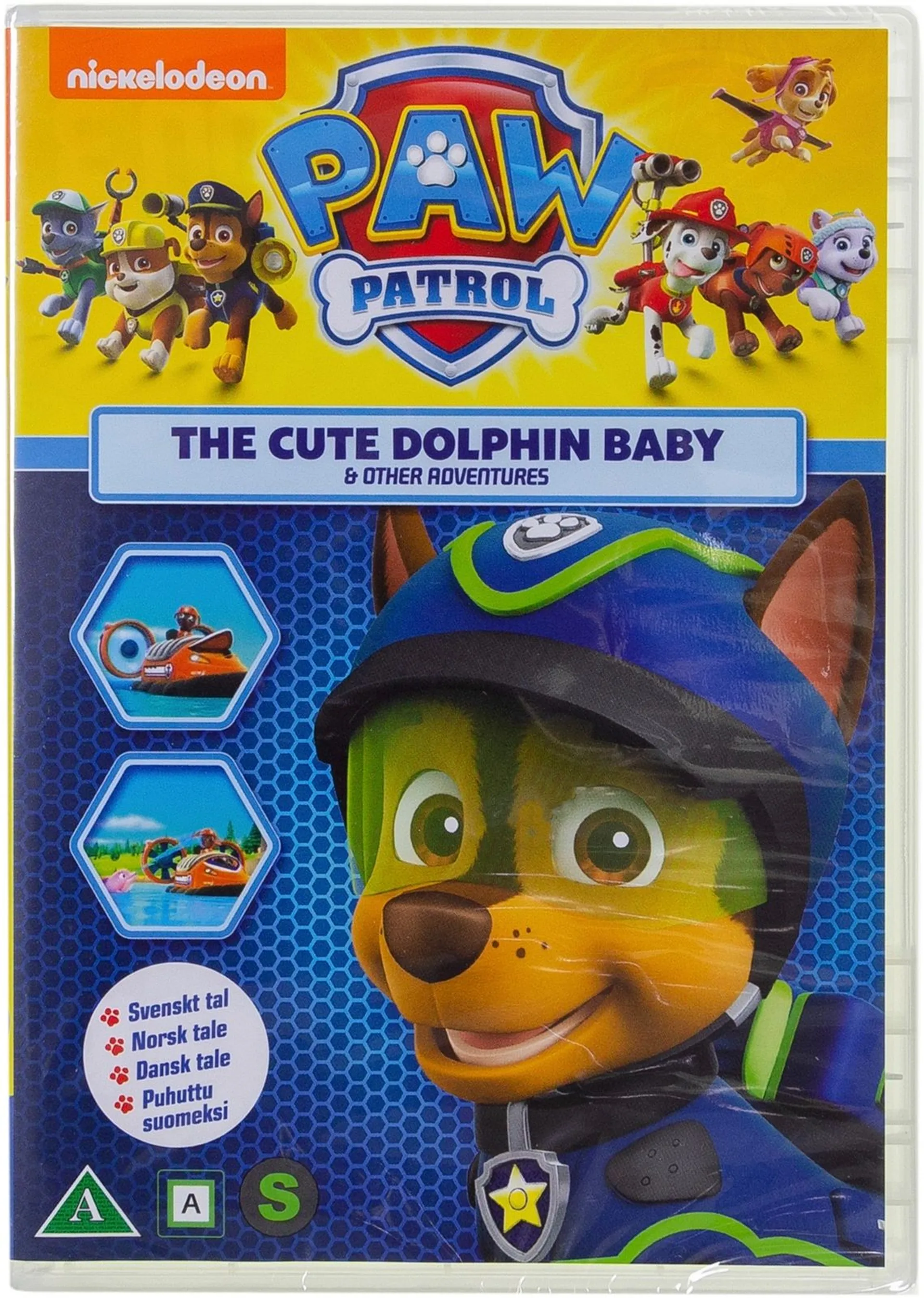 Paw Patrol kausi 2 osa 1 - Suloinen delfiinivauva DVD