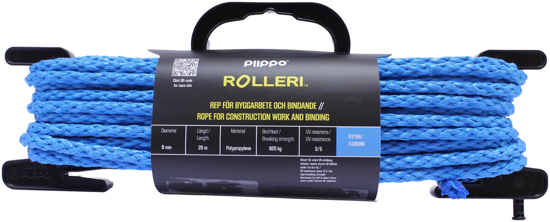 Piippo Rolleri yleisköysi 8mmx20m - 2
