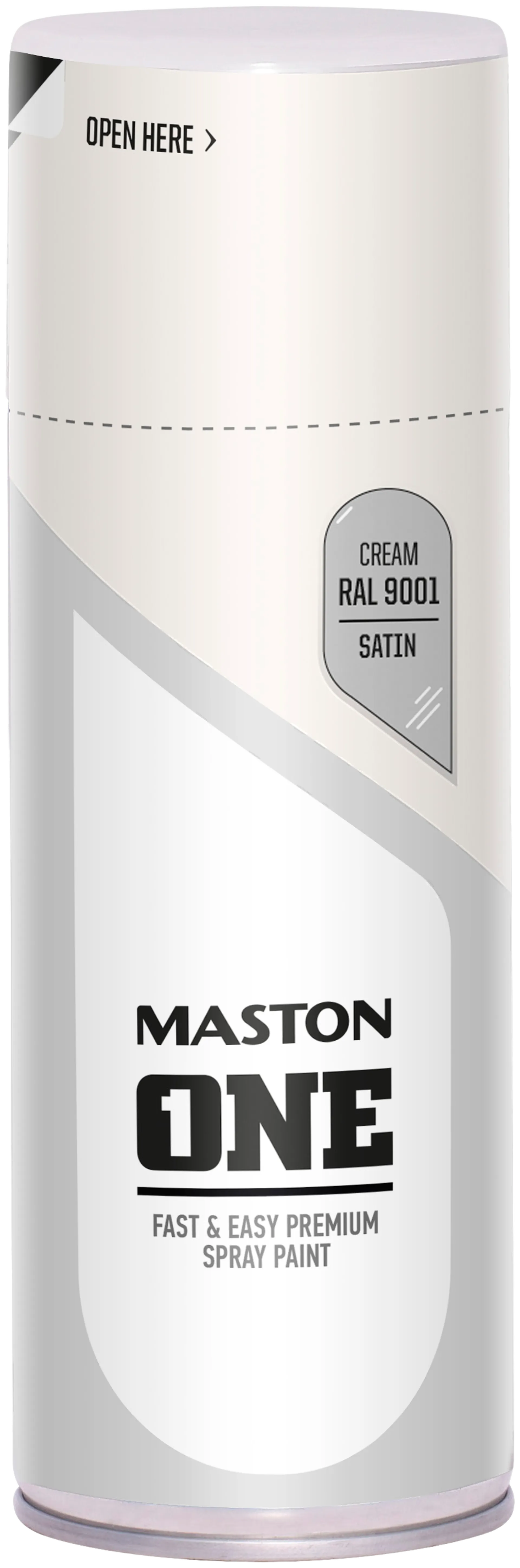 Maston One spraymaali kermanvalkea 400ml RAL 9001