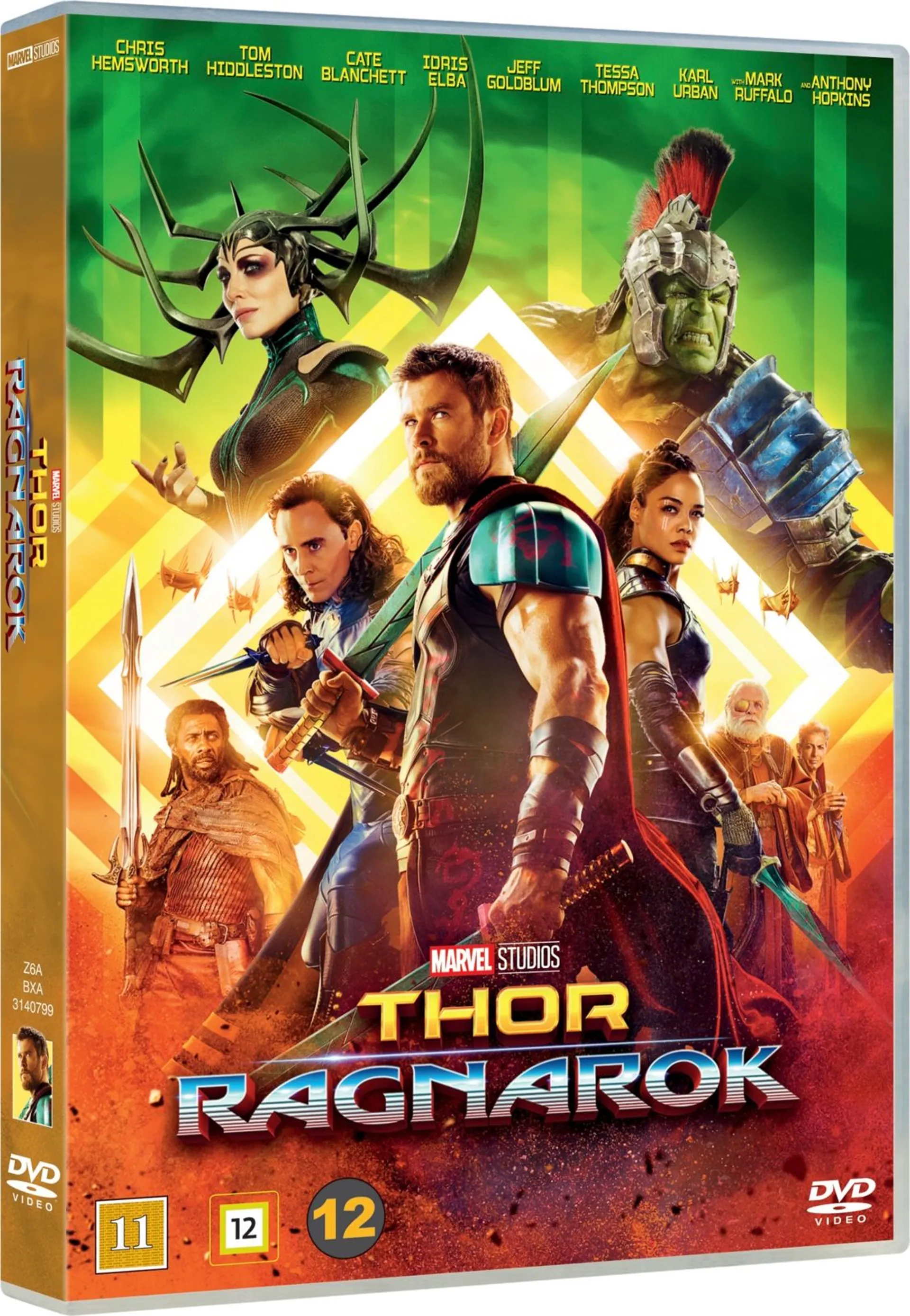 Thor: Ragnarok DVD