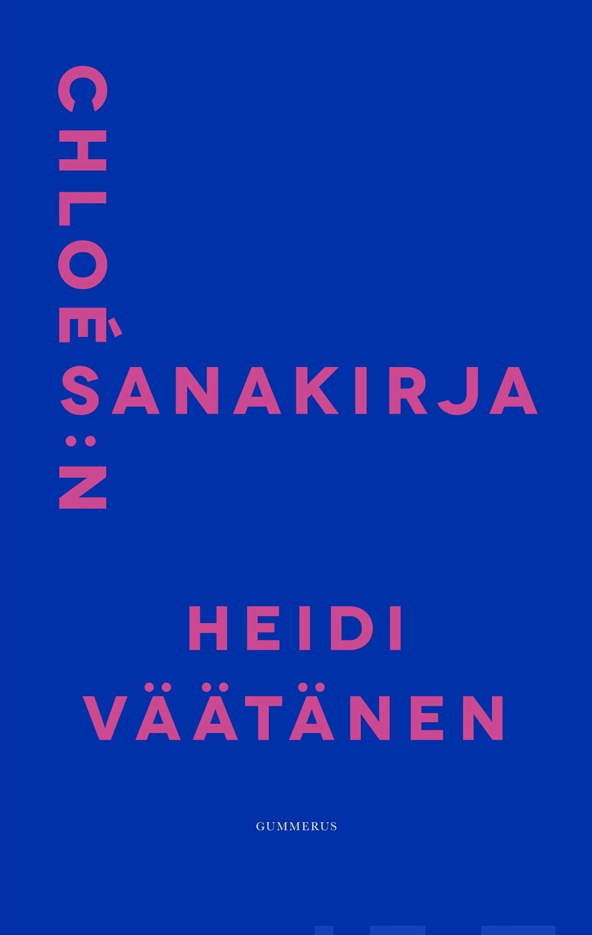 Väätänen, Chloé S:n sanakirja