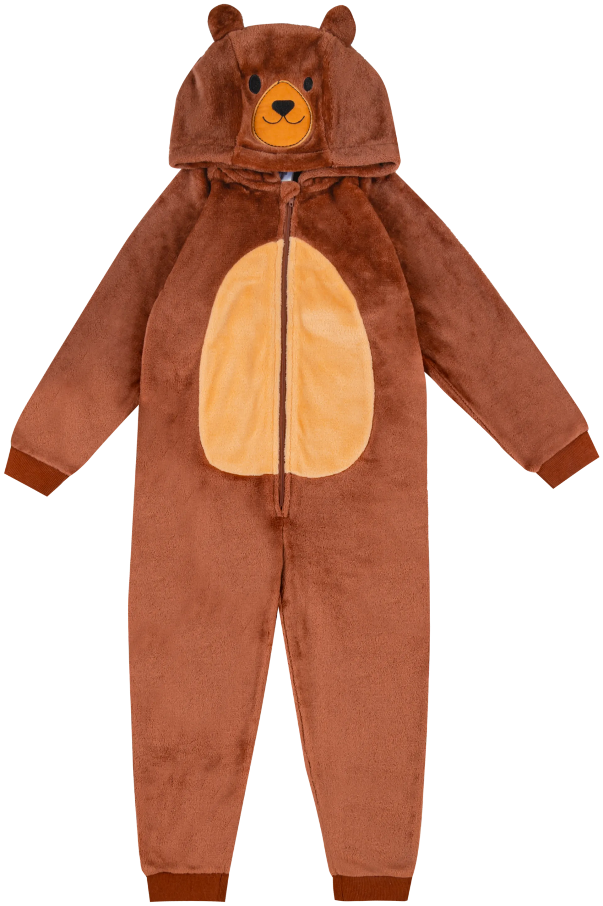 Ciraf lasten fleecehaalari karhu 252PC44005 - Brown - 1