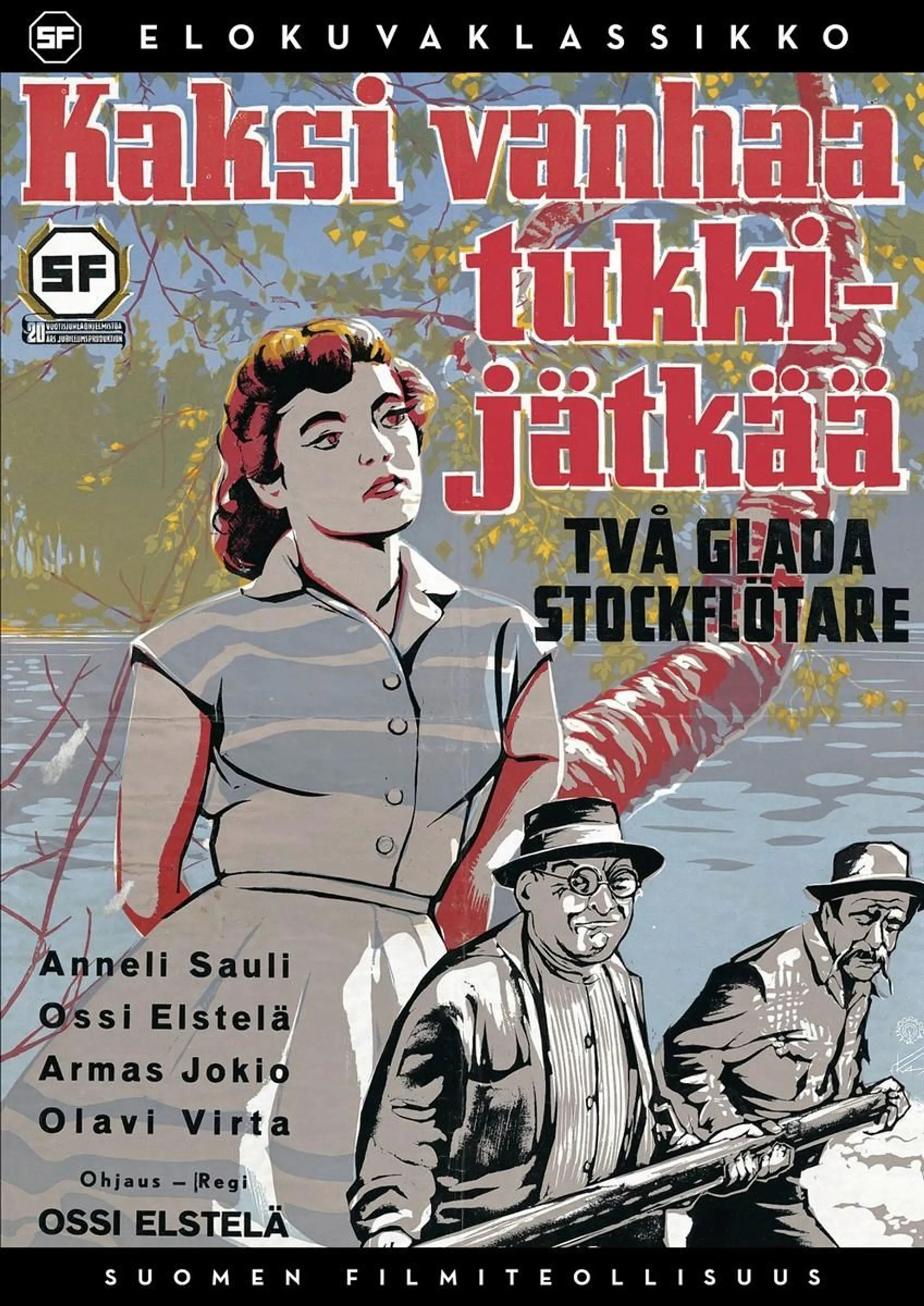 Kaksi vanhaa tukkijätkää DVD