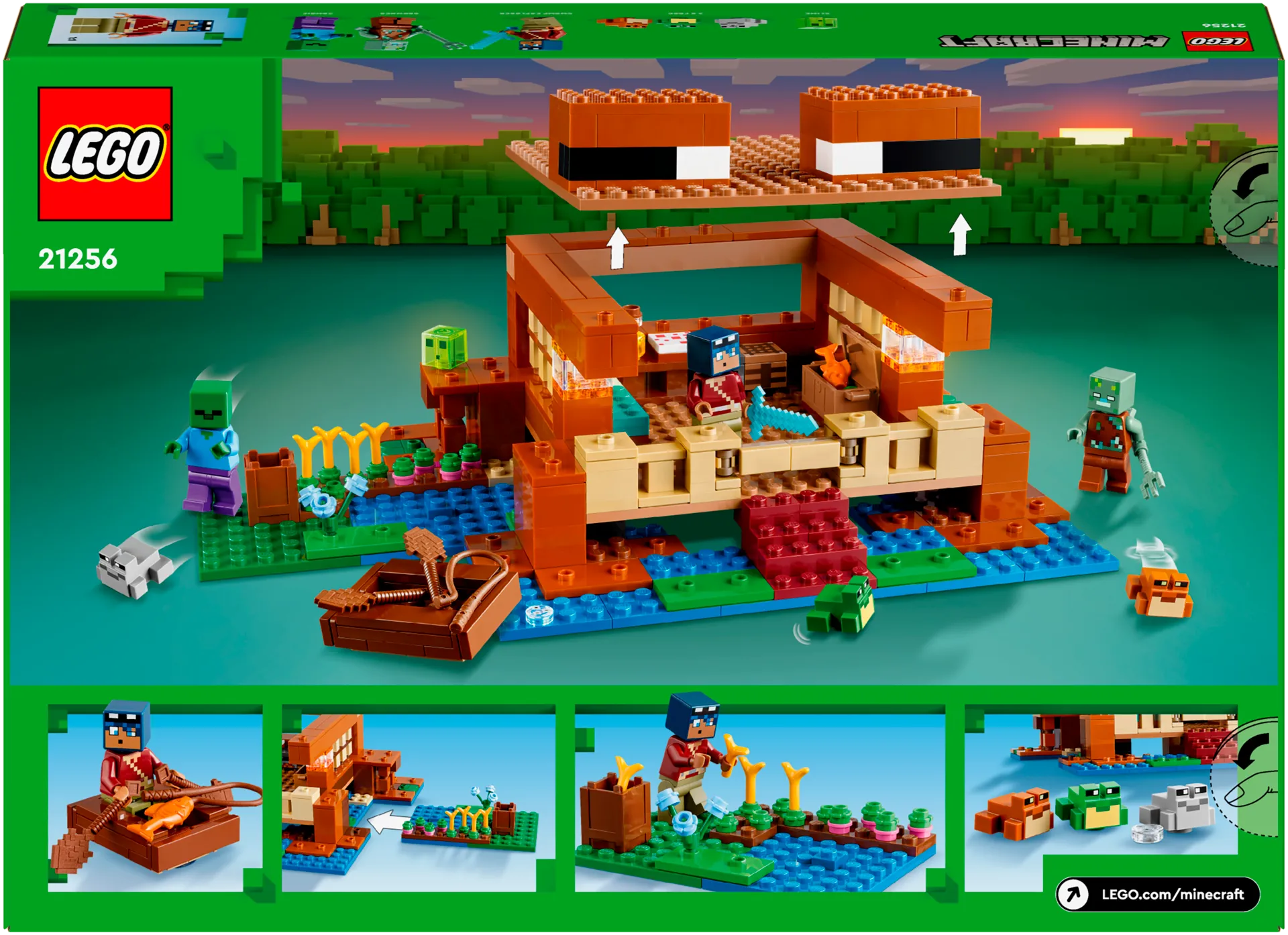 LEGO Minecraft 21256 Sammakkotalo - 3