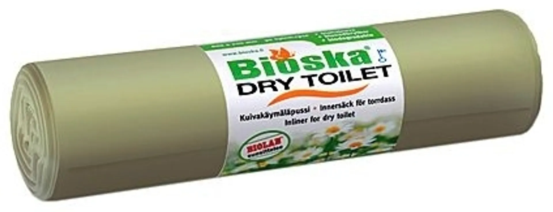 Bioska Dry Toilet 30kpl kuivakäymäläpussi 600x700