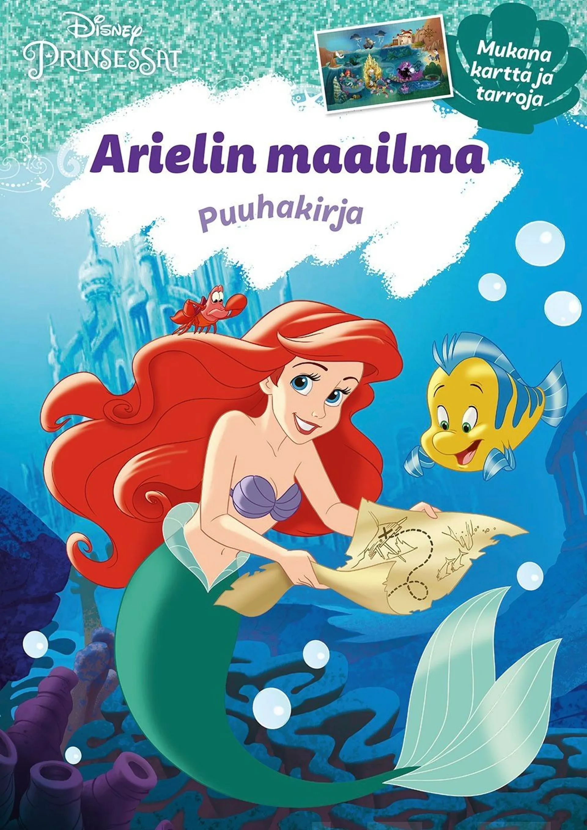 Disney Prinsessat Arielin maailma puuhakirja