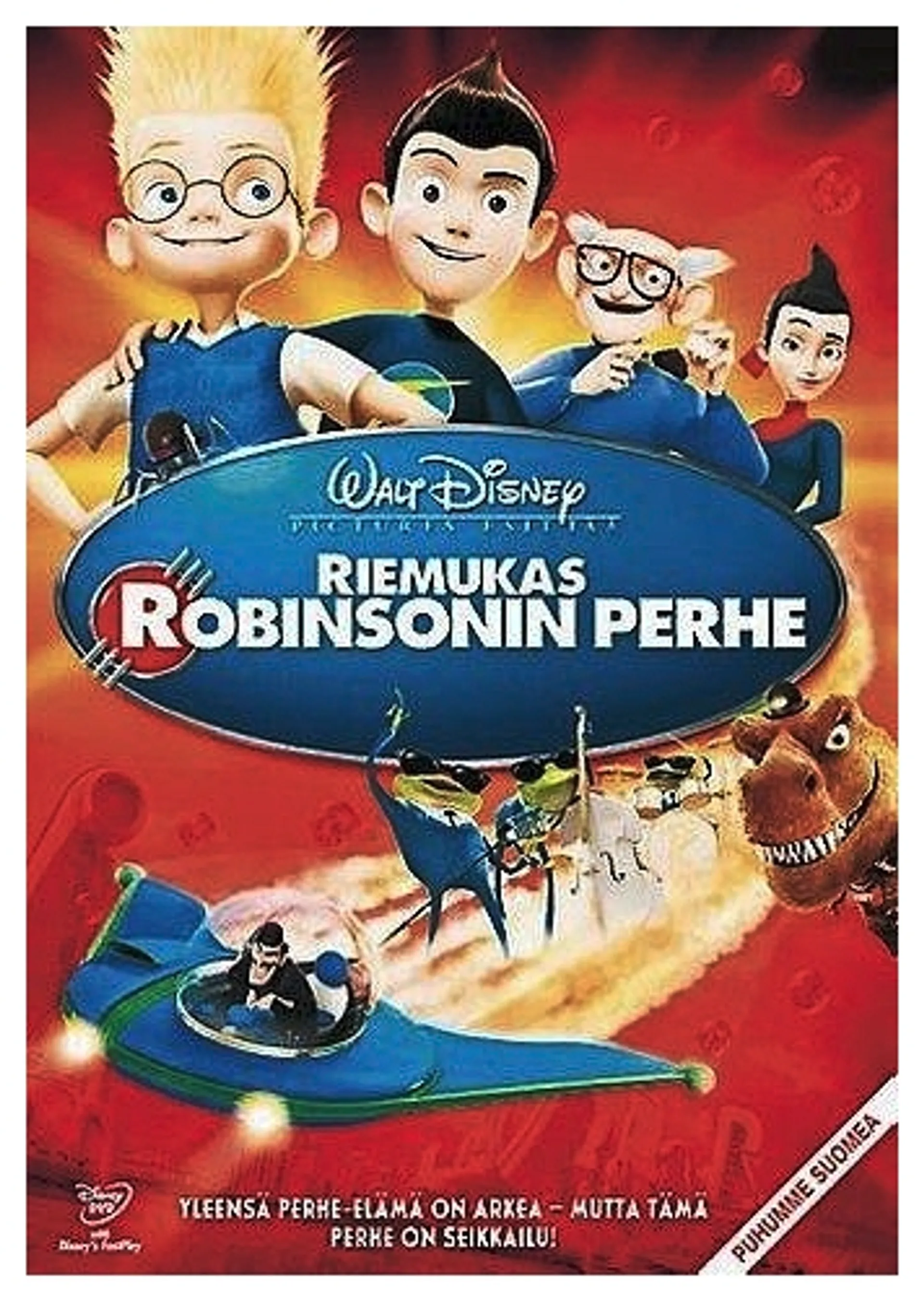 Riemukas Robinsonin perhe DVD