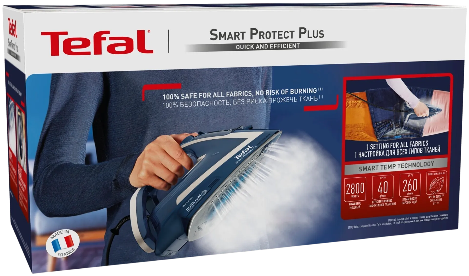 Tefal silitysrauta Smart Protect plus FV6872E0 - 3