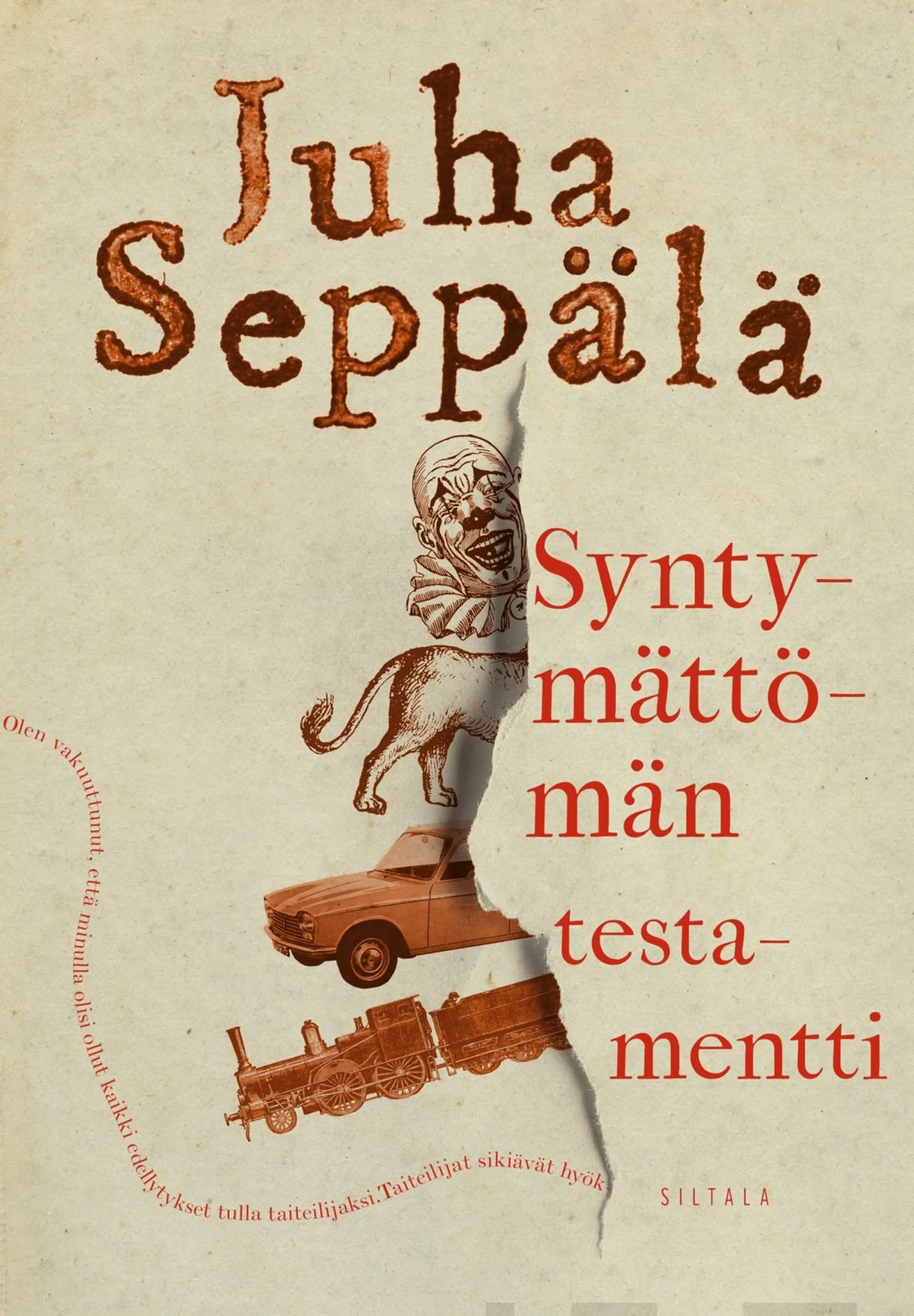 Seppälä, Syntymättömän testamentti - Romaani