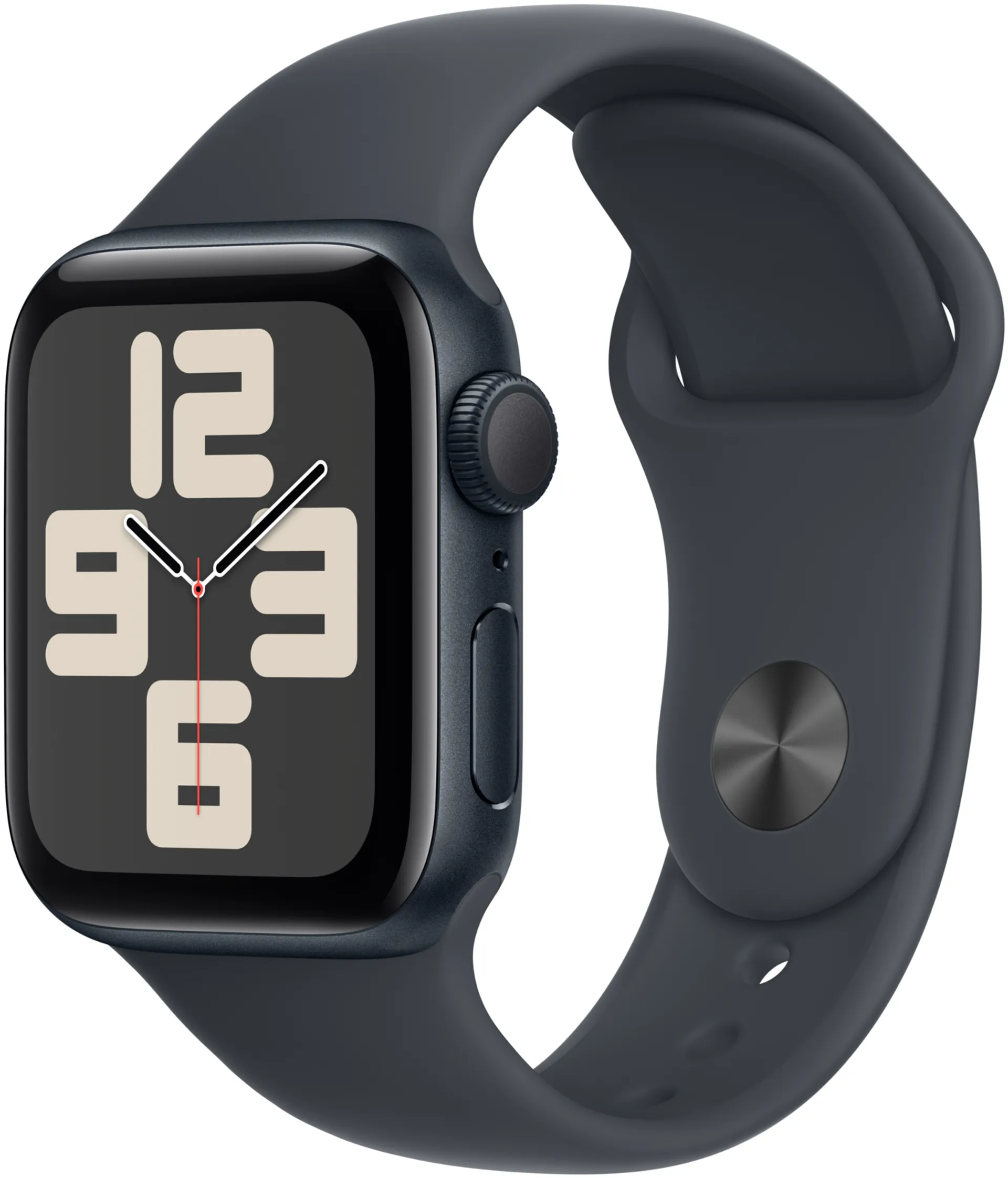 Apple Watch SE GPS + Cellular 44mm yönsininen alumiinikotelo, yönsininen Sport ranneke - M/L - MXGM3QN/A - 2