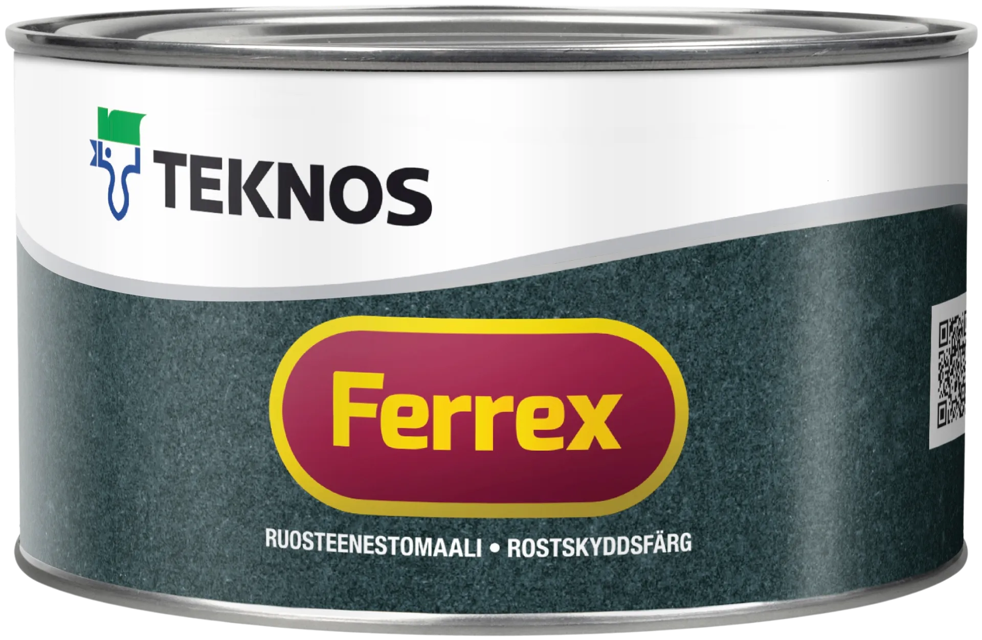Teknos Ferrex ruosteenestomaali 0,33l harmaa