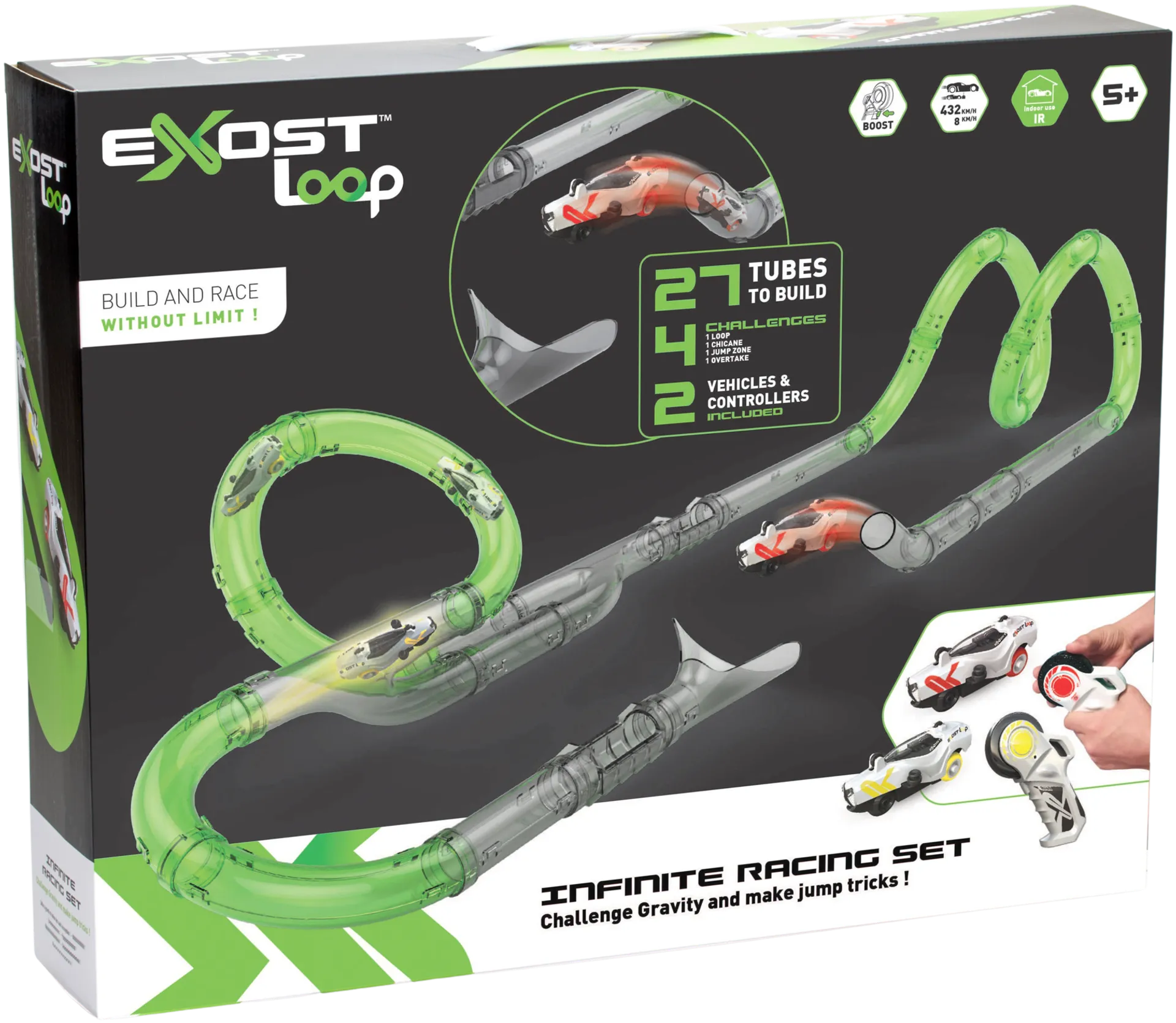 Exost kilpa-autosetti Loop infinite racing set - 4