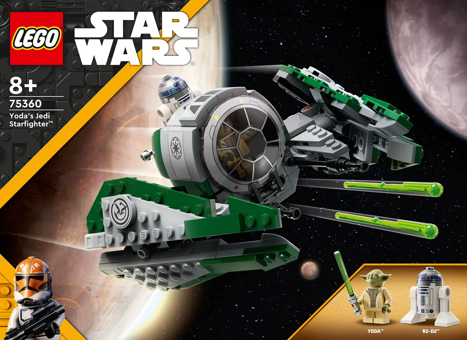 LEGO Star Wars TM 75360 Yodan Jedi Starfighter™ - 3