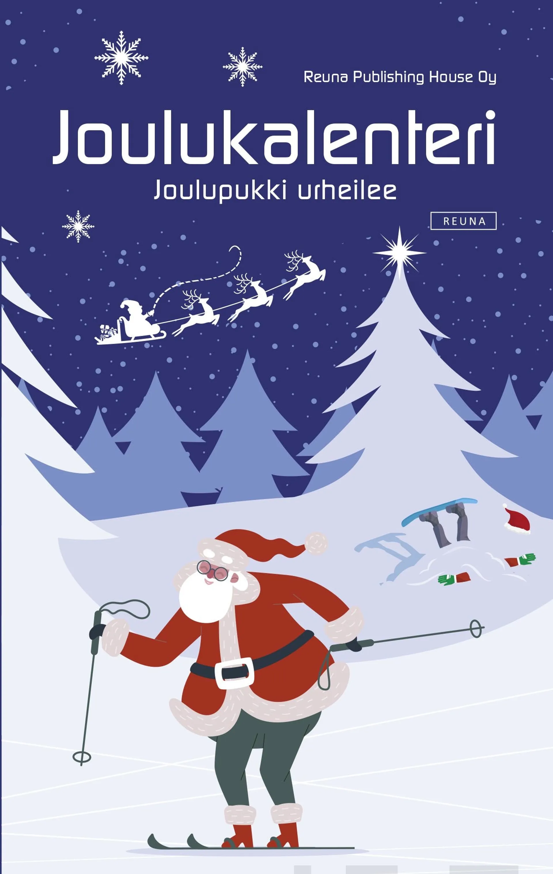 Reuna Publishing House, Joulukalenteri - Joulupukki urheilee
