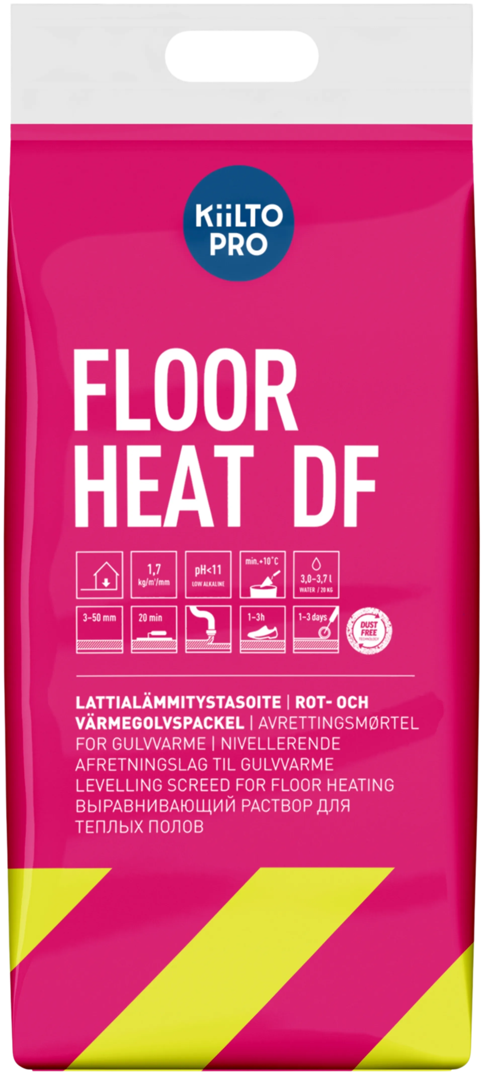 Kiilto Floor Heat DF Lattialämmitystasoite  20 kg