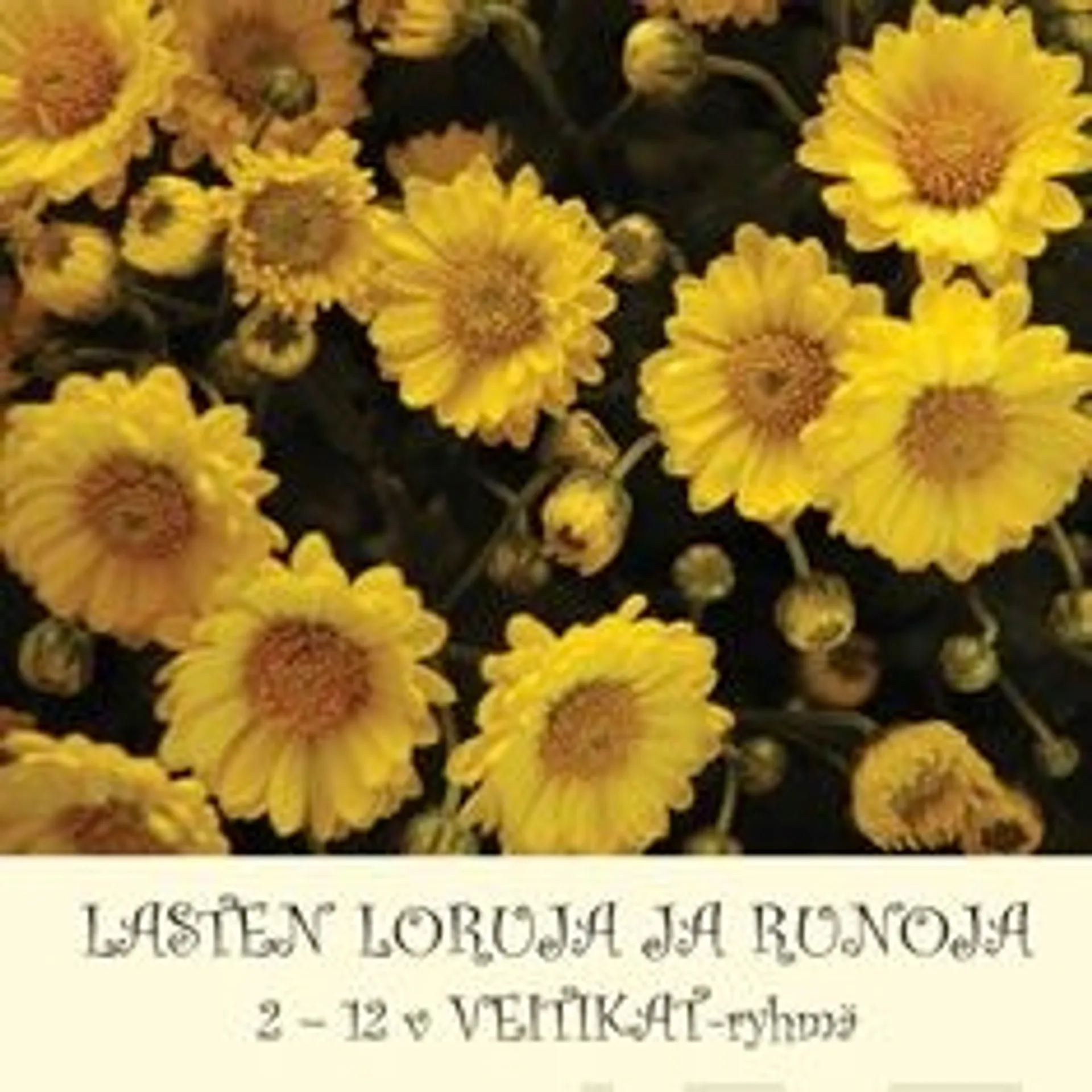 Lasten loruja ja runoja (cd) - 2-12 v Veitikat-ryhmä