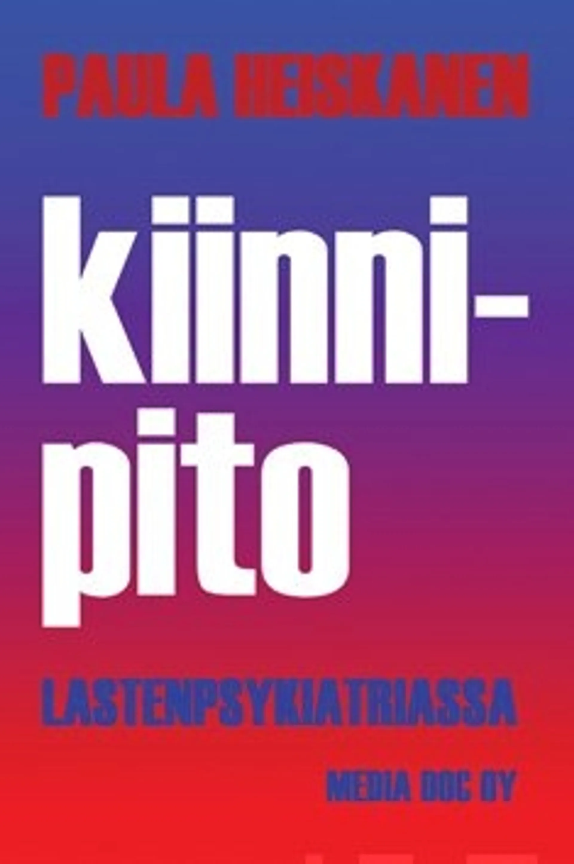 Kiinnipito lastenpsykiatriassa