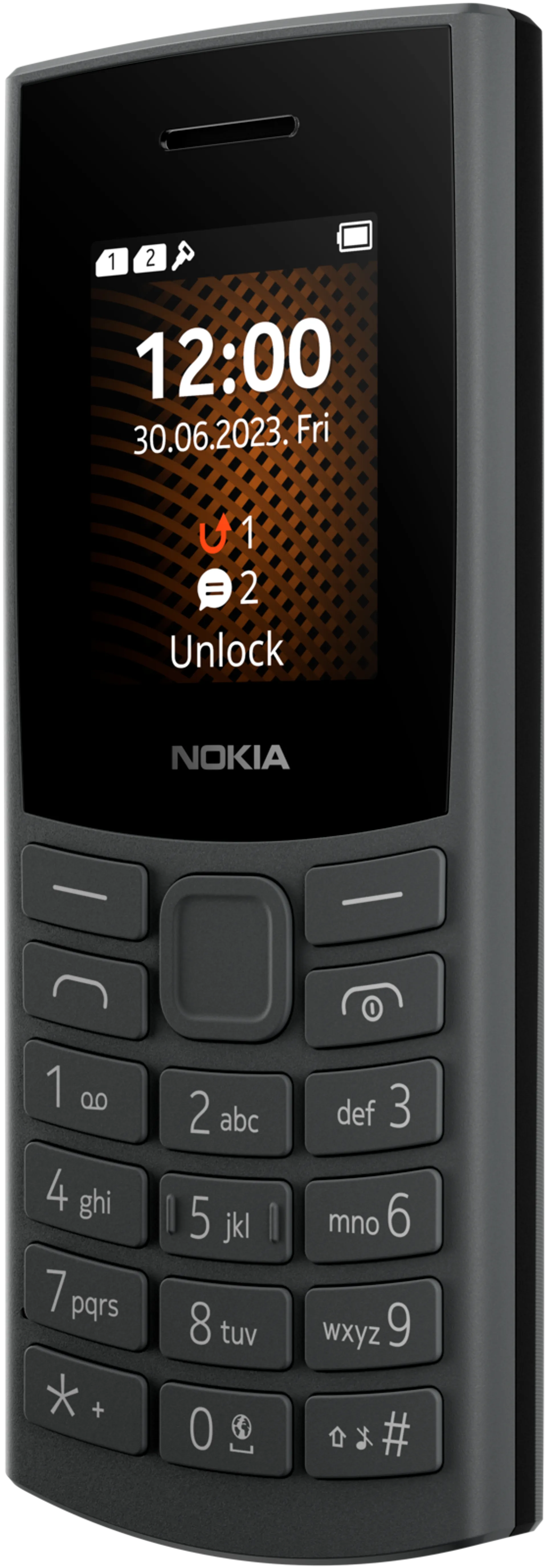 Nokia 105 4G peruspuhelin hiilenharmaa - 4