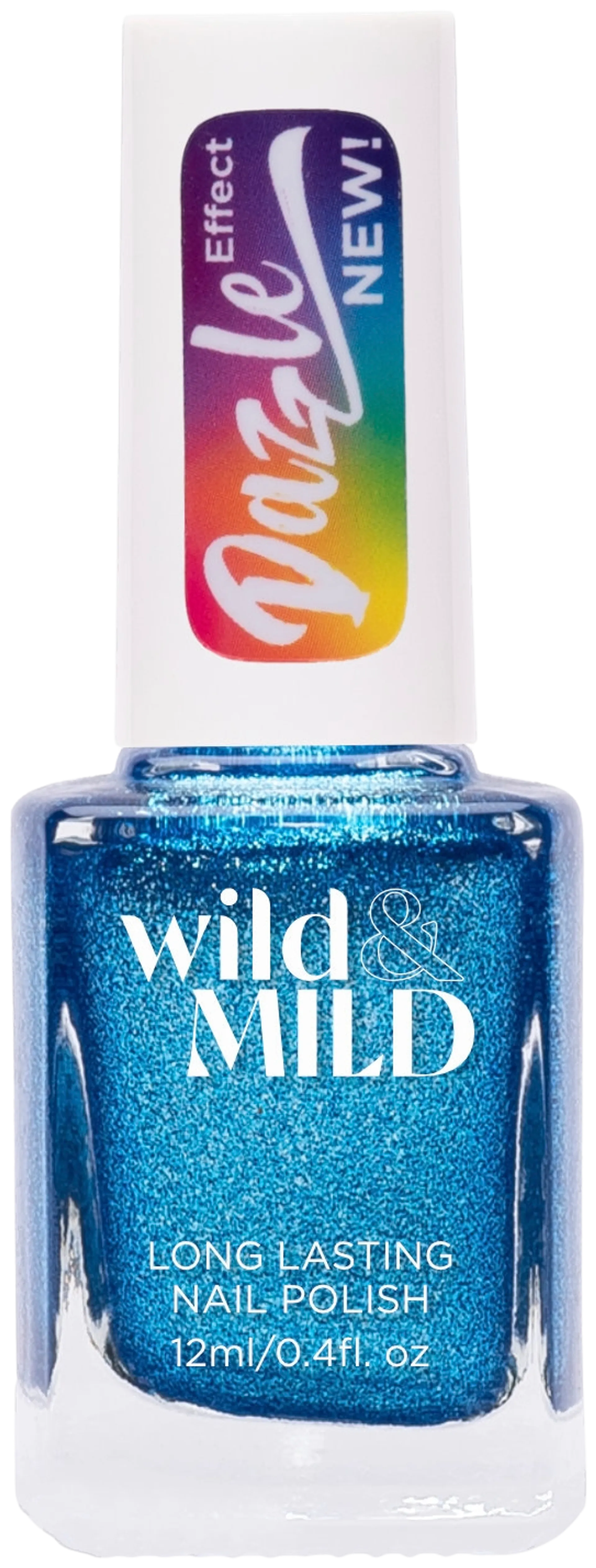 Wild&Mild Dazzle Effect nail polish DA03 Sapphire Eyes 12 ml